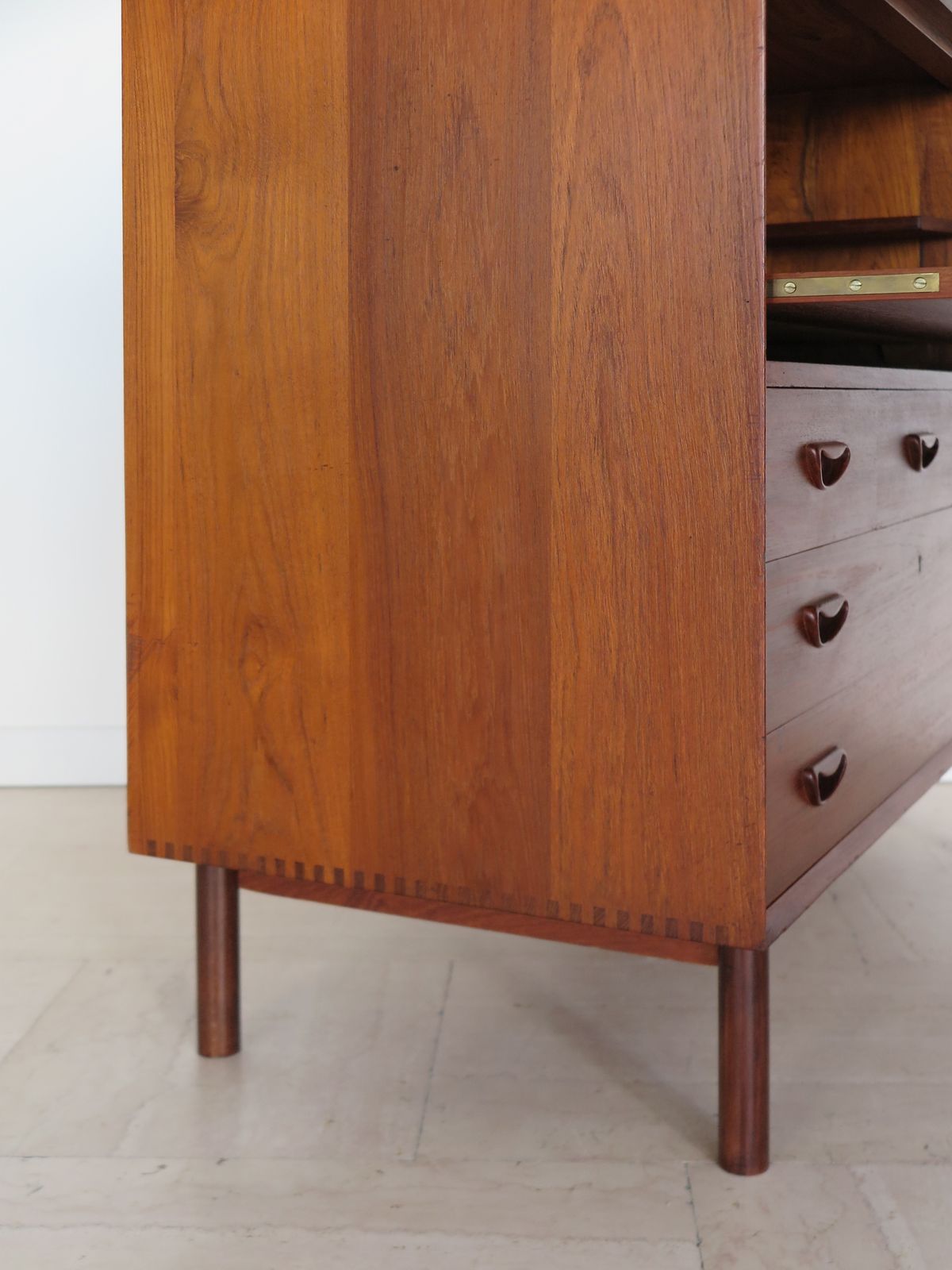 photo buy Scandinavian Teak Bar Cabinet Design Peter Hvidt & Orla Molgaard Nielsen 1960s