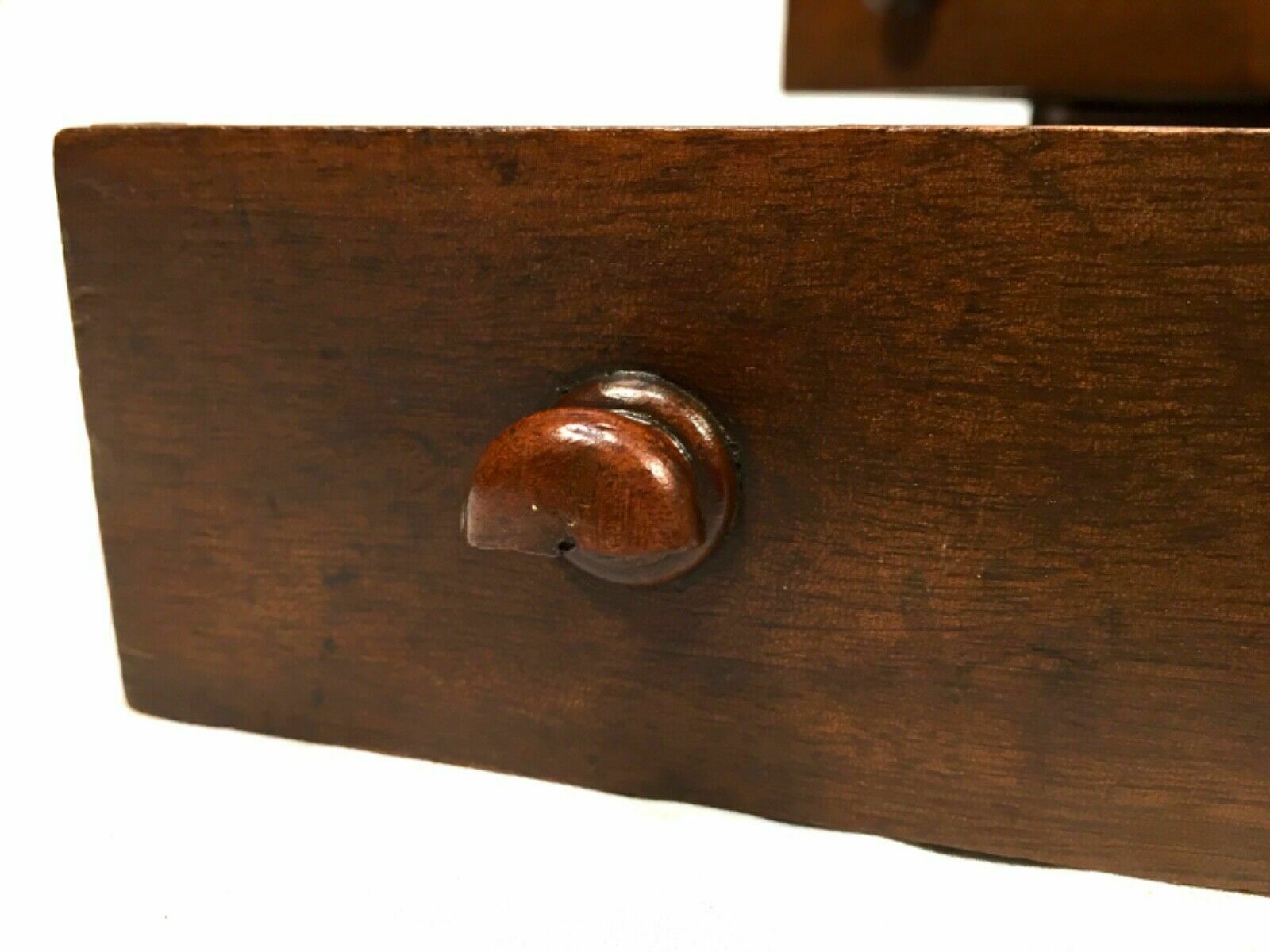 Home Decor Antique Wooden Shop Display Sewing Cabinet For J & P Coats Spool Haberdashery photo