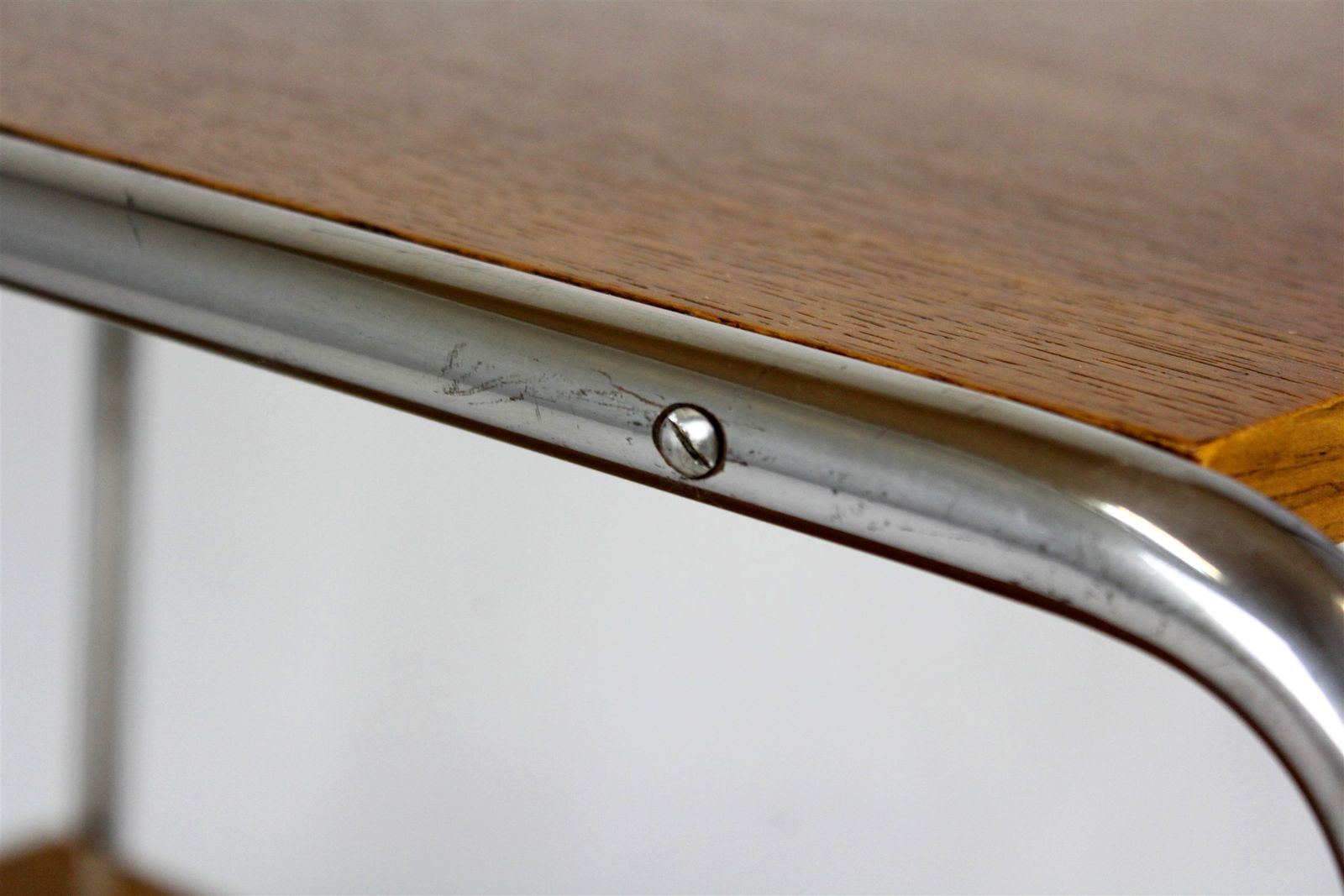 Restored B12 Side Table By Marcel Breuer, 1940s photo Furniture