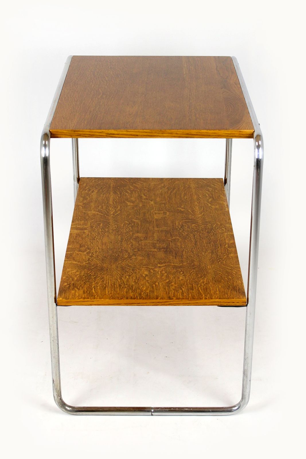 Restored B12 Side Table By Marcel Breuer, 1940s photo vinterior