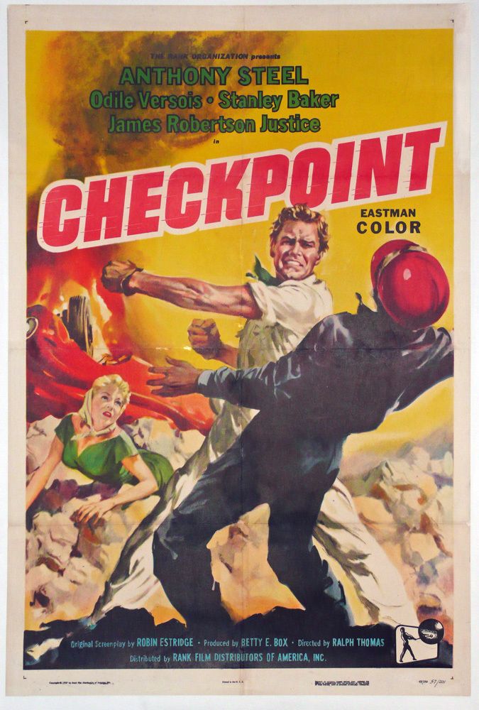 Checkpoint , Original Us Poster, 1956