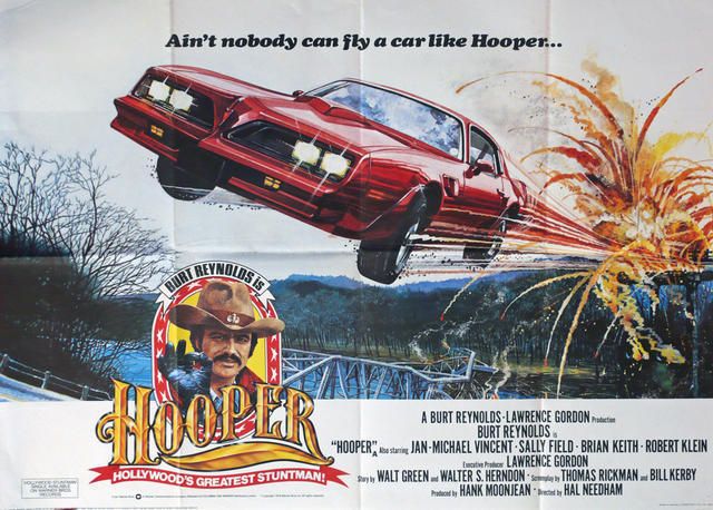 Hooper, Original Czech Movie Poster, 1978 photo furniture