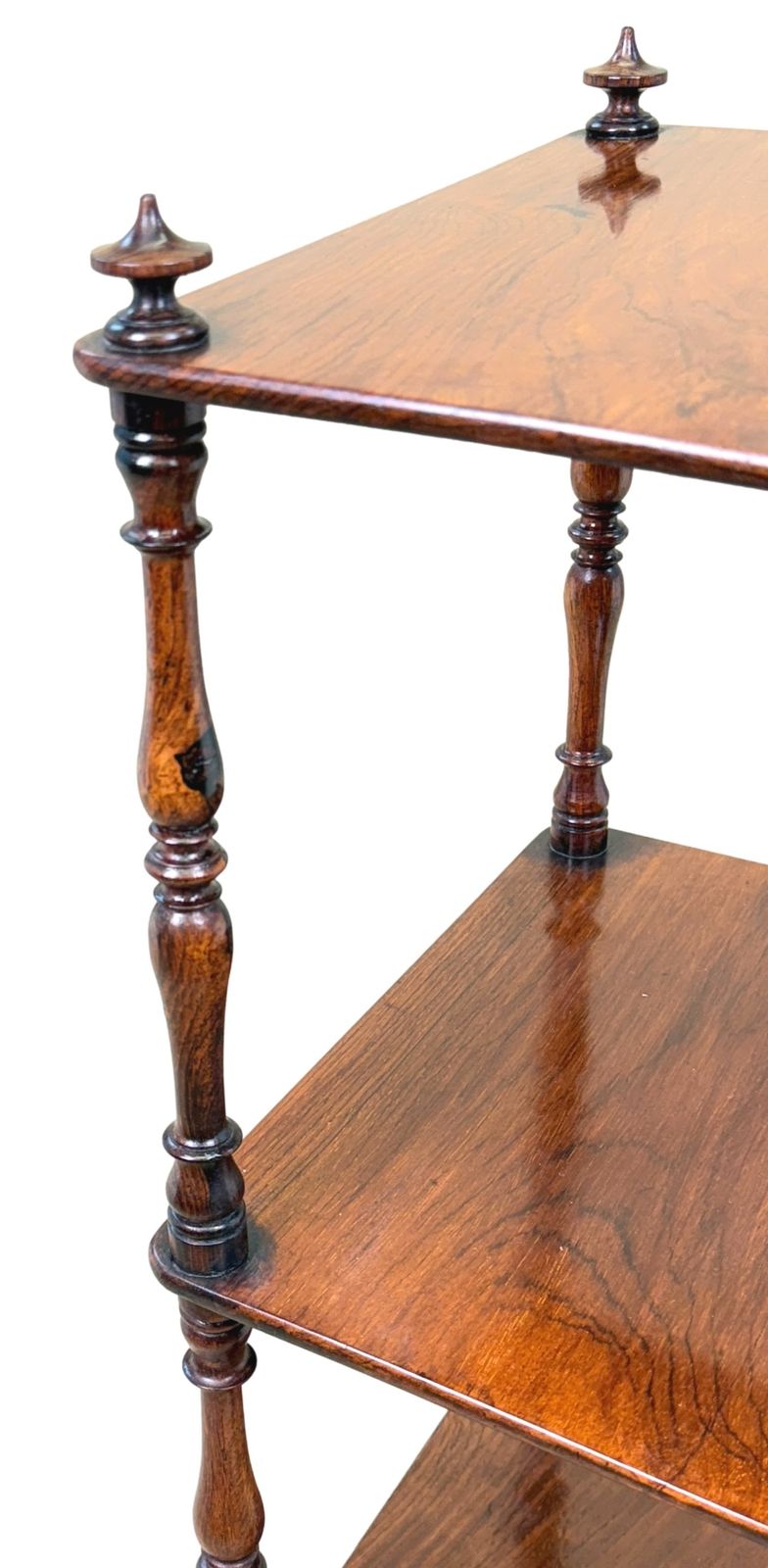 Small 19th Century Rosewood Whatnot (England, Circa 1840) photo furniture