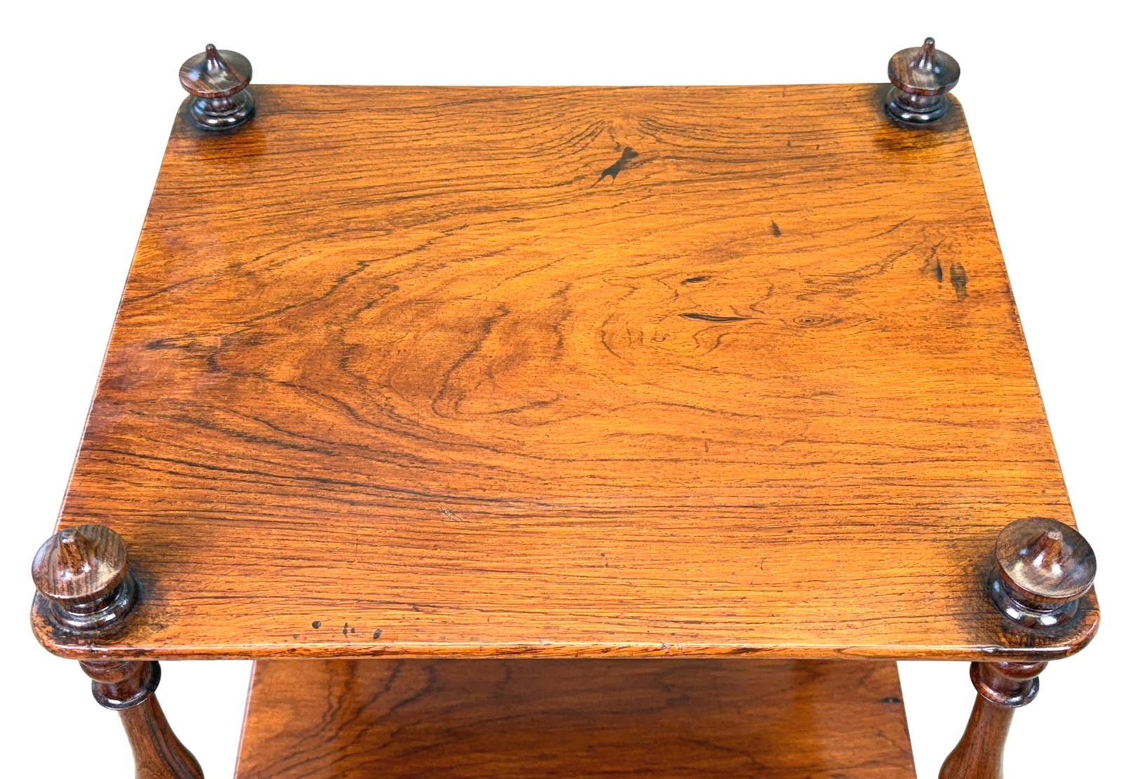 Small 19th Century Rosewood Whatnot (England, Circa 1840) photo for sale