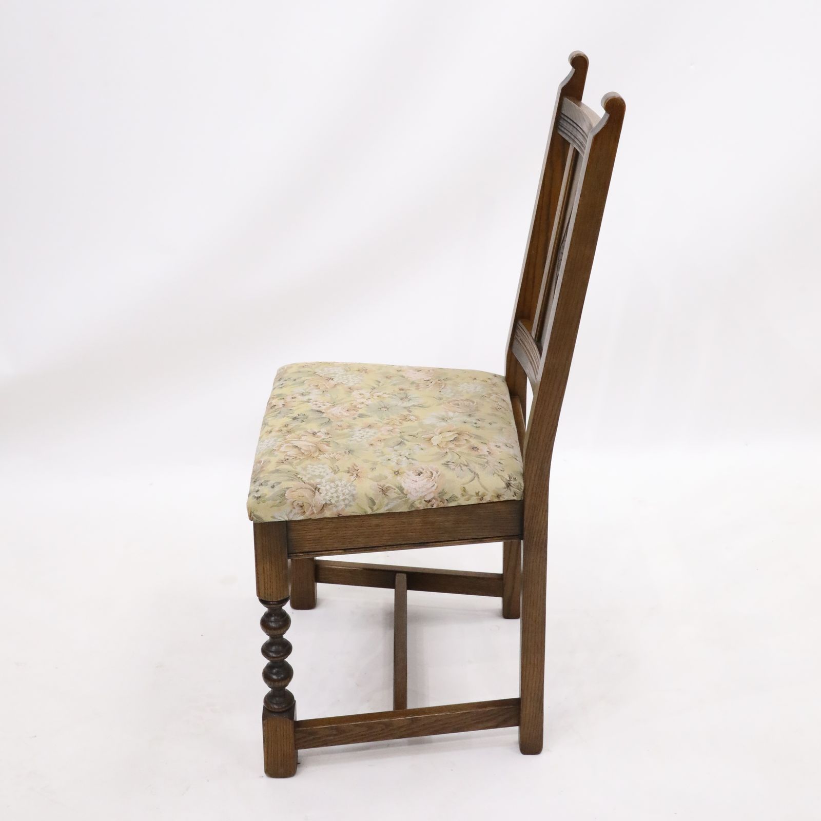 4 Yorke Old Charm Dining Chairs Including Tonwell Rose Fabric Free Uk Delivery photo for sale
