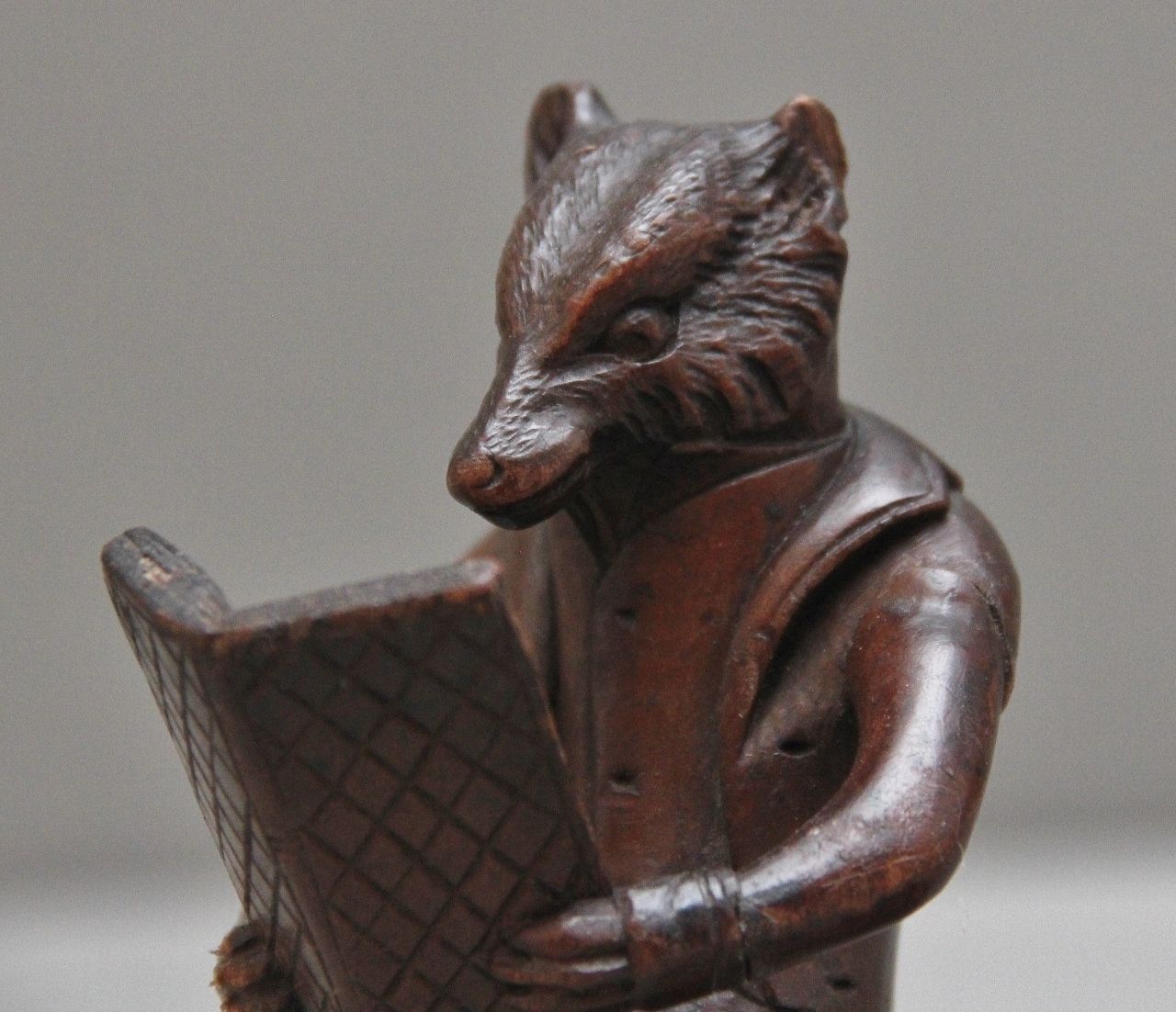 19th Century Black Forest Carving Of A Fox photo buy