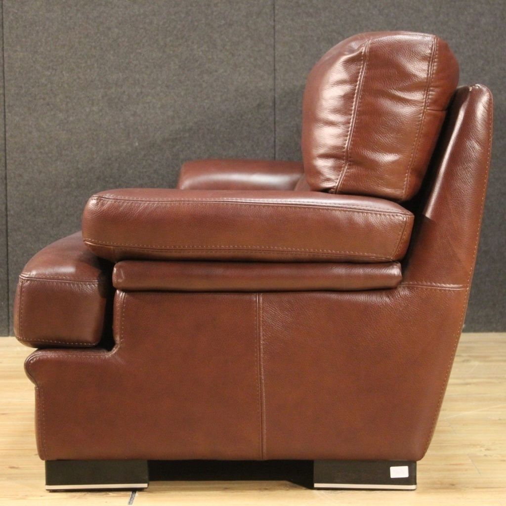 Large Leather Sofa From The 80s photo 3000.0