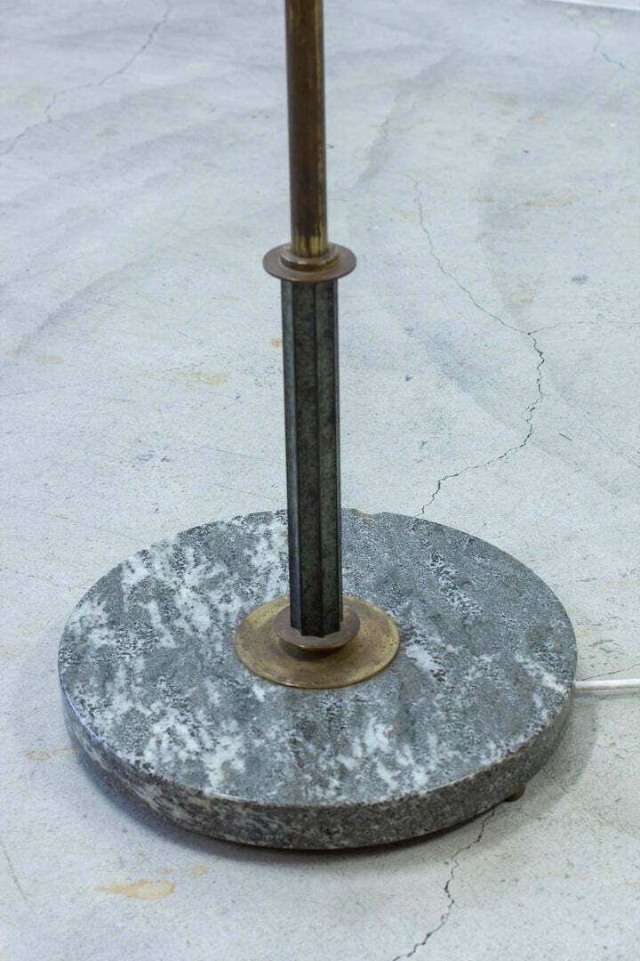 Swedish Modern Marble Floor Lamp photo Lighting