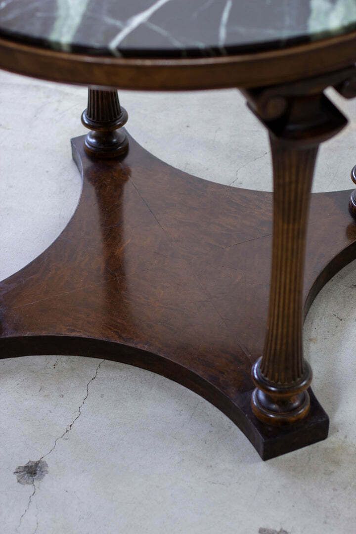 Neoclassical Entrance Table In The Manner Of Hjorth photo vintage