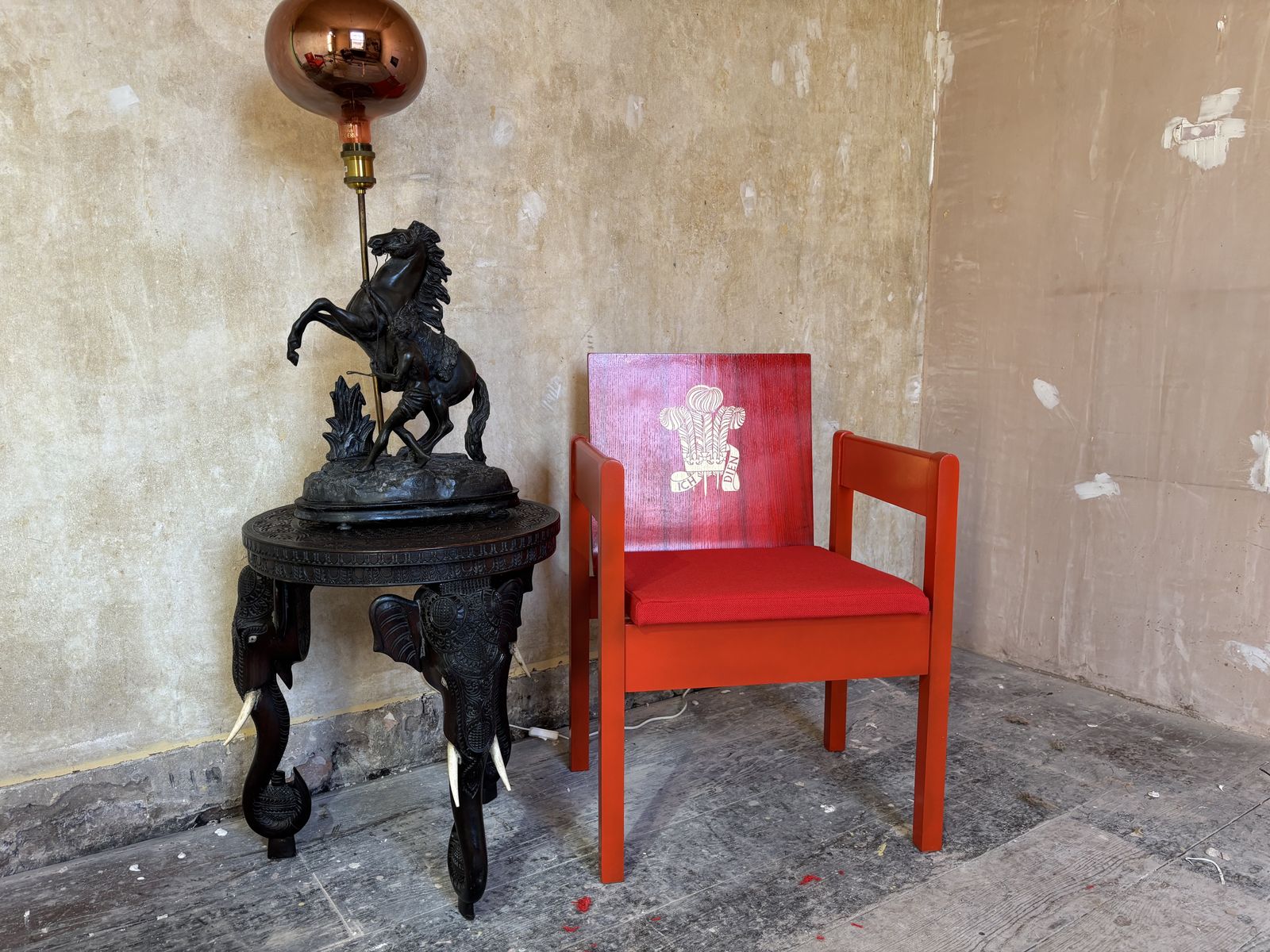 Pair Of Prince Of Wales Investiture Chairs By Lord Snowden photo furniture