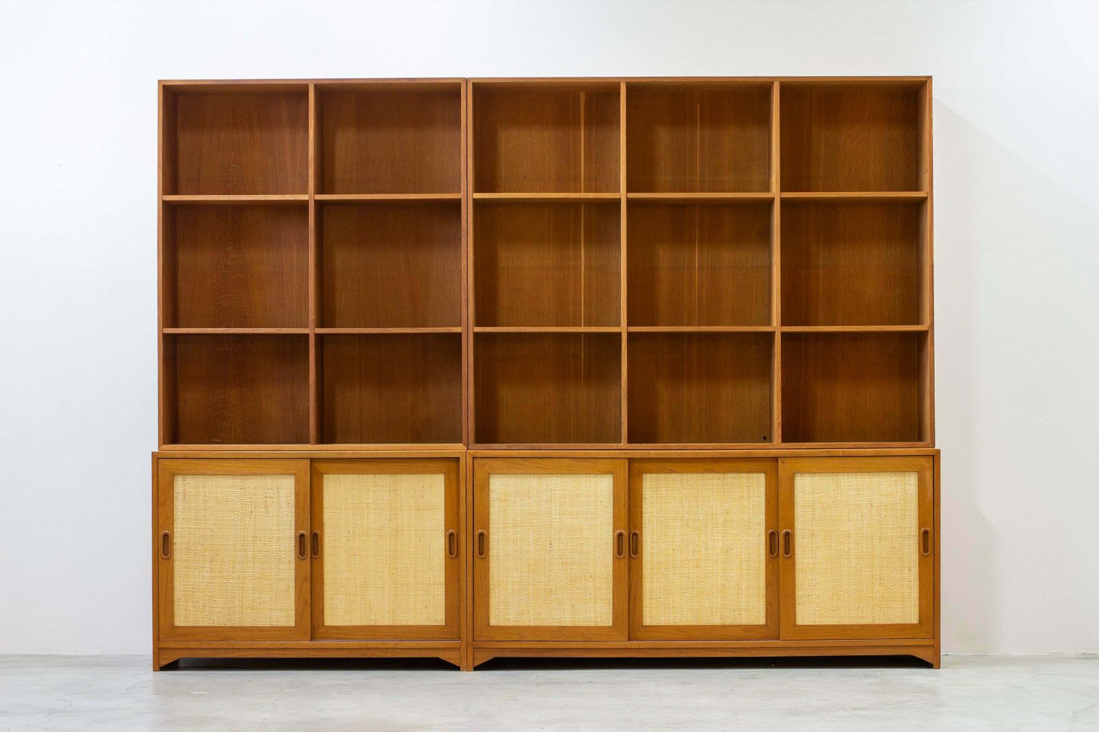 photo for sale Bookshelf With Rattan By Alf Svensson