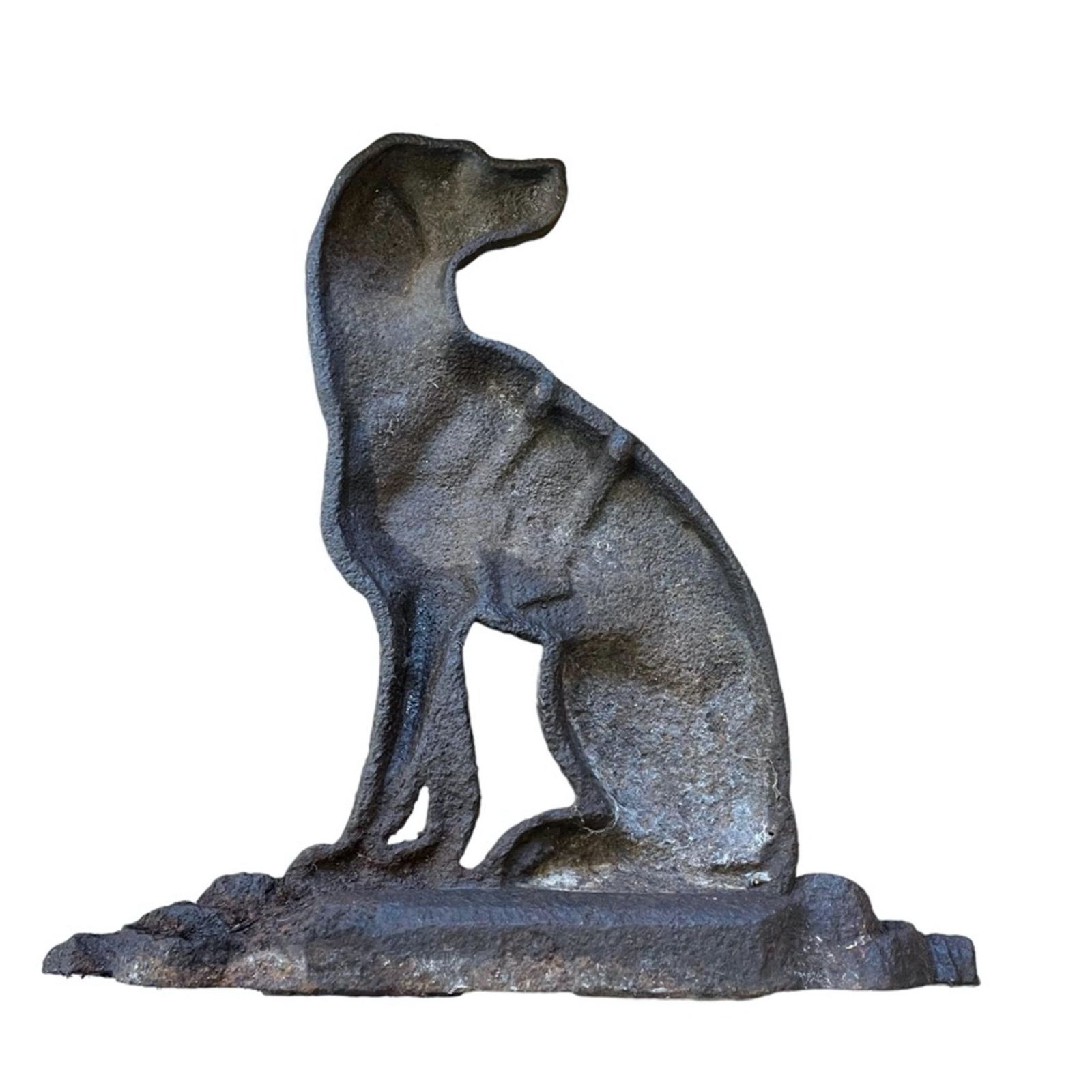 19th Century Cast Iron Door Stop In The Form Of A Greyhound photo furniture
