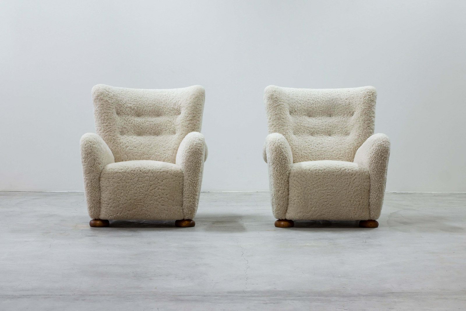 Pair Of Lounge Chairs In The Manner Of Blomstedt photo furniture
