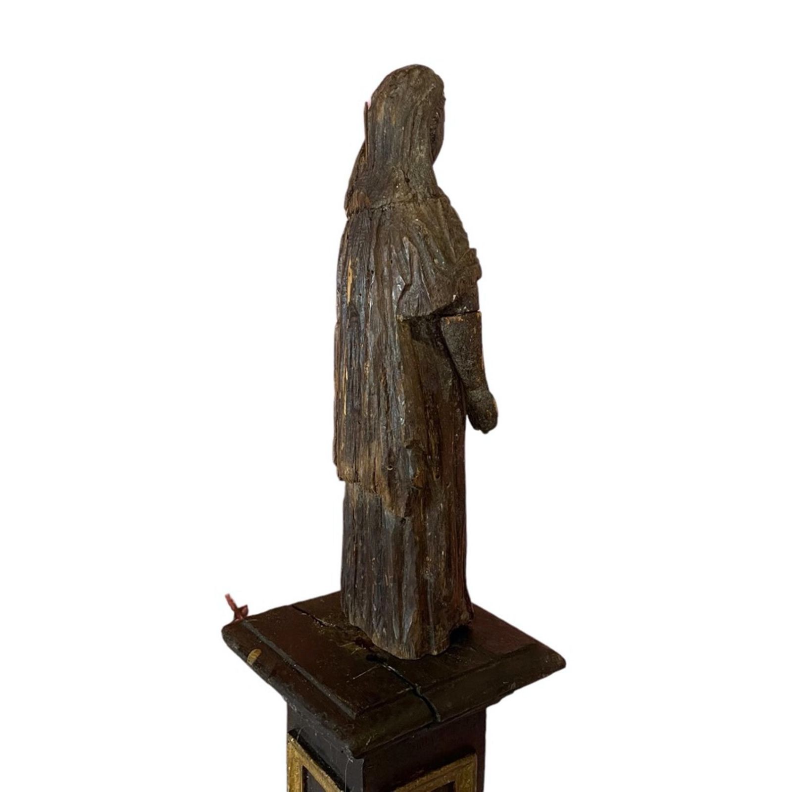 16th Century Flemish Carved Figure Of The Virgin Mary photo Garden Decor