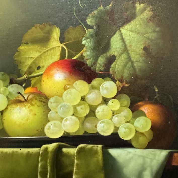 Jean Grimal (1942 1997) Oil On Canvas Still Life photo for sale