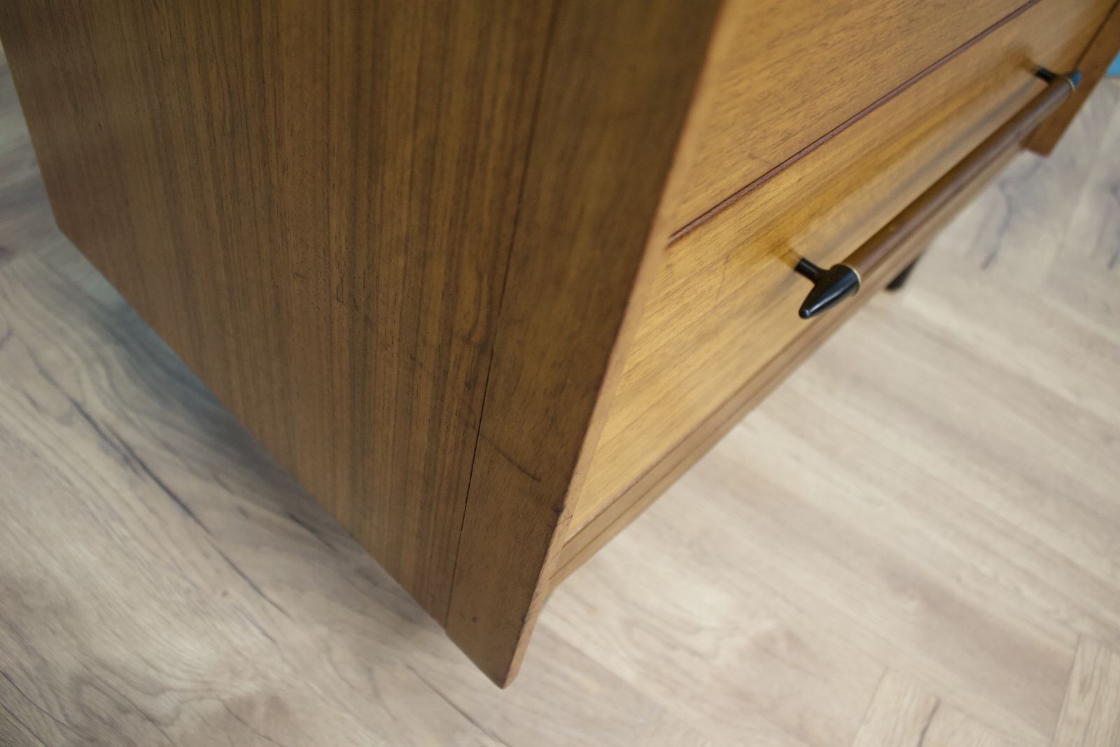 photo furniture Mid Century Retro Teak Chest Of Drawers From Lebus