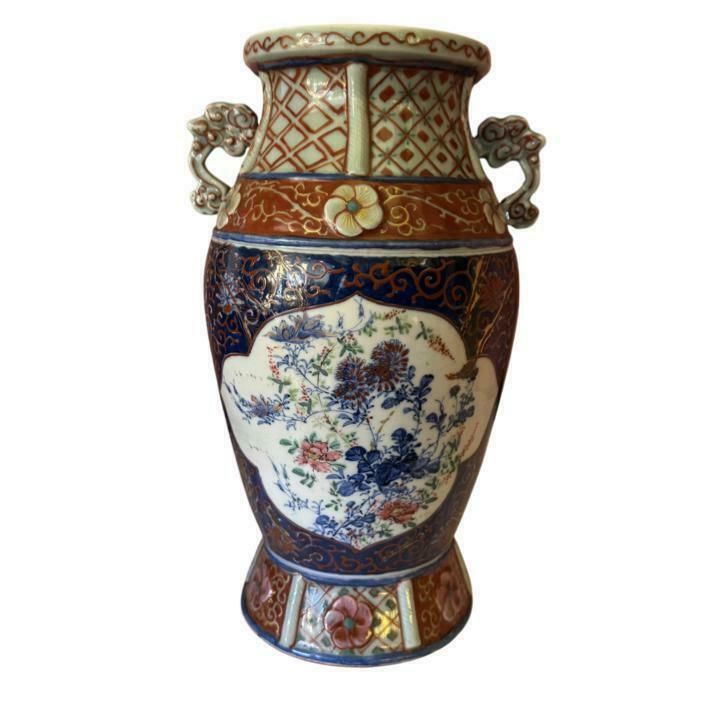 Pair Of Japanese Imari Vases, 1920s photo buy