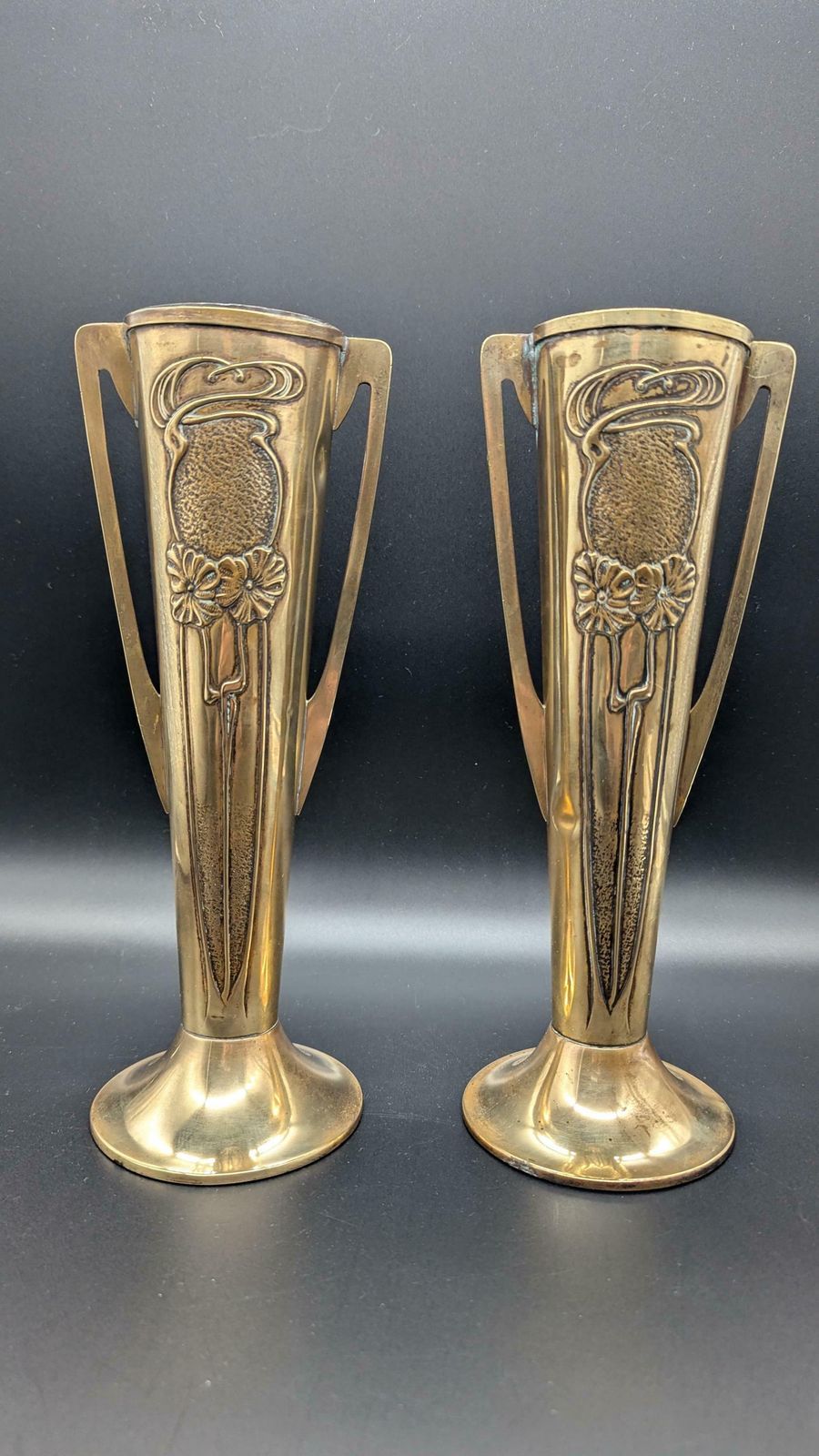Art Nouveau Vases Designed And Made In Early 1900s By English Decorative Arts Company Beldray photo Home Decor