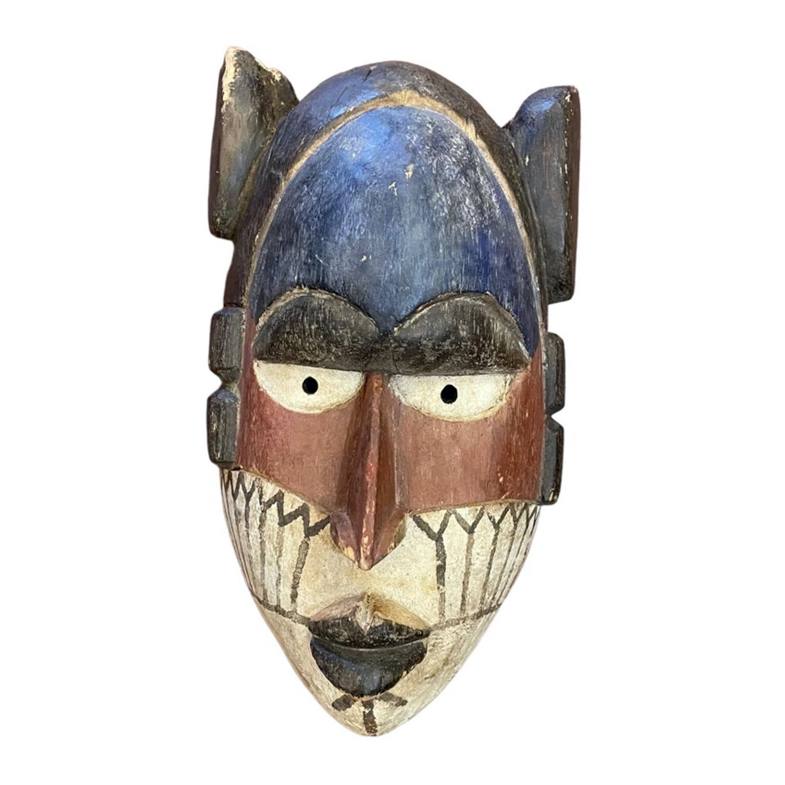 Early 20th Century Bwami Kayamba Mask From The Lega People Of The Democratice Republic Of The Congo