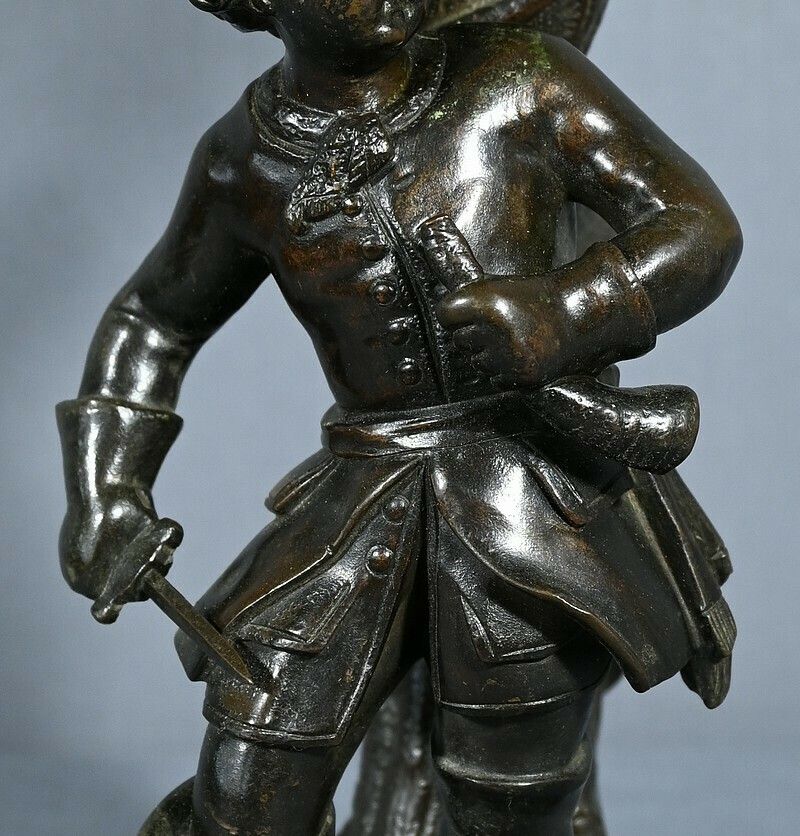 photo buy Candelabra In Patinated Bronze – Late 19th Century