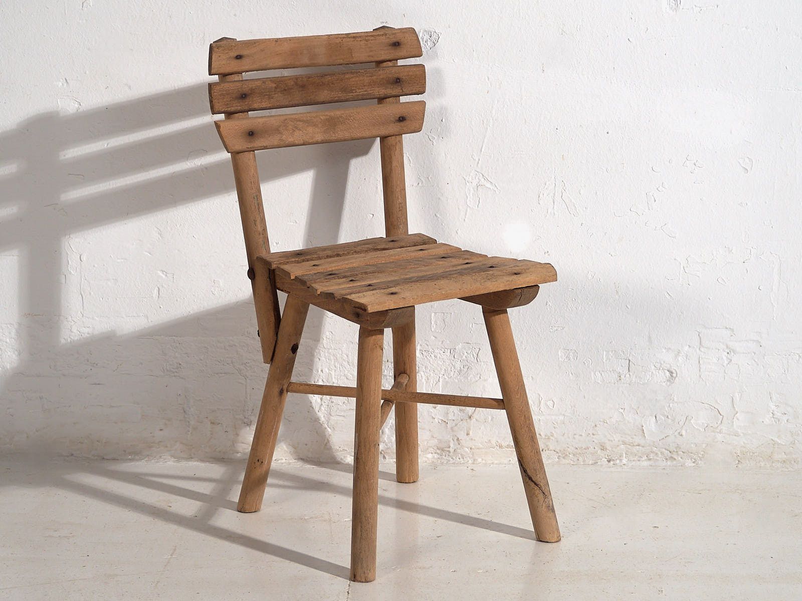 Antique Children’s Chairs (C.1920). Set Of 4 Pieces #2 photo vintage