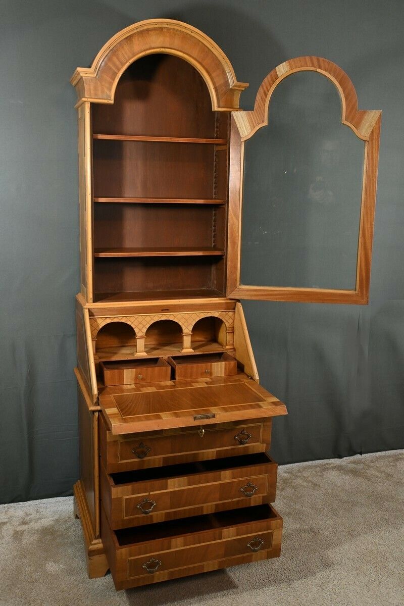 Scriban Showcase In Blond Mahogany, England – 1960 photo Furniture
