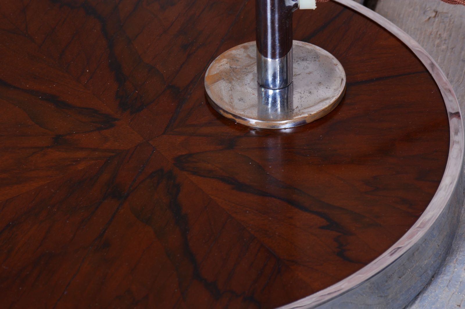 Restored Bauhaus Floor Lamp, By Hana Kučerová Záveská, Walnut, Czech, 1930s photo buy