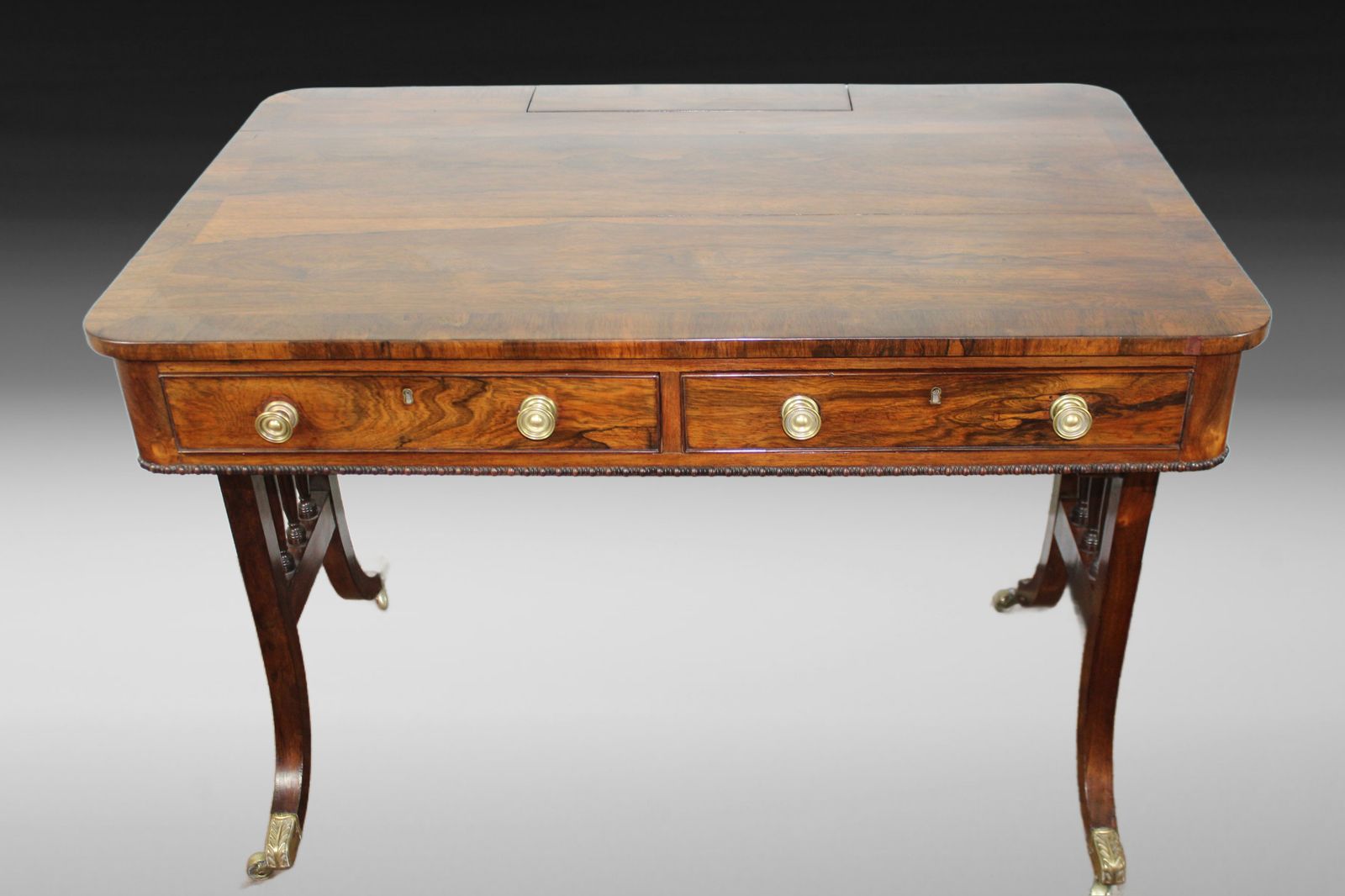 3900.0 Regency Rosewood Library Table photo