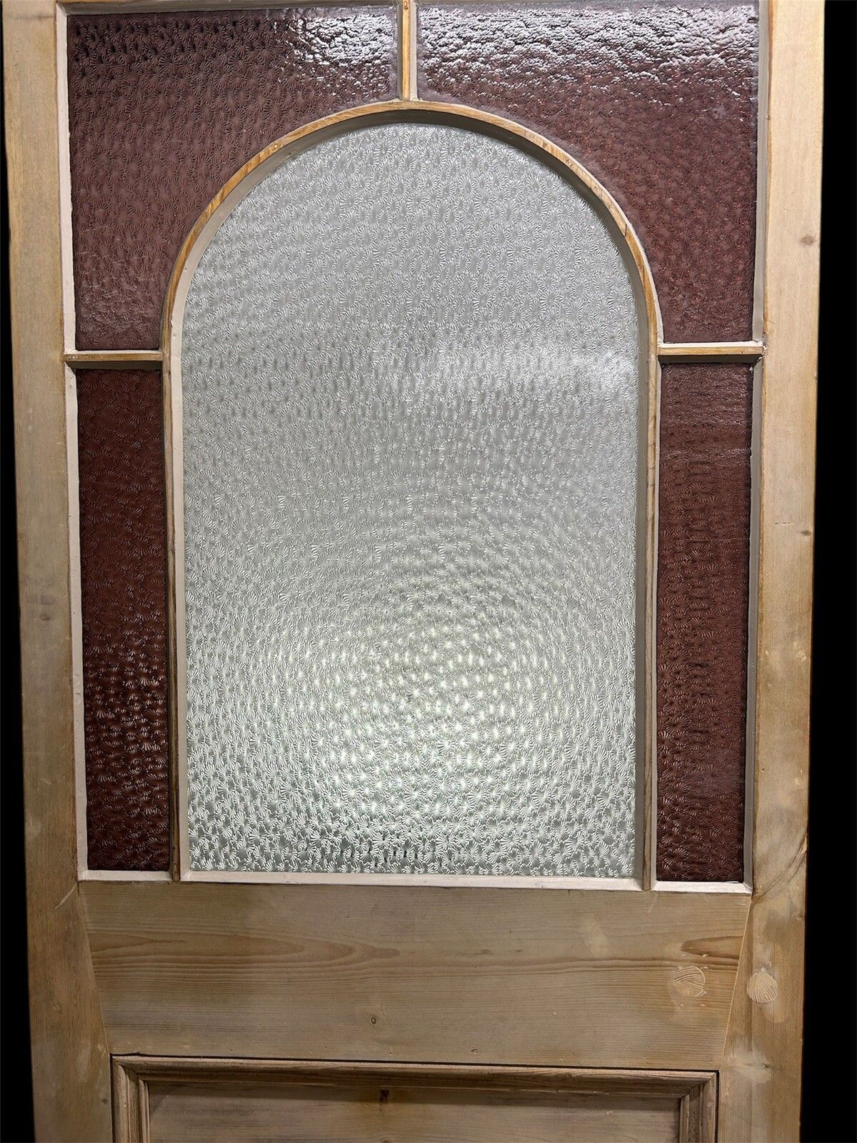 X Large Victorian Stained Glass Door Reclaimed Period Old Antique Vestibule Int photo vintage
