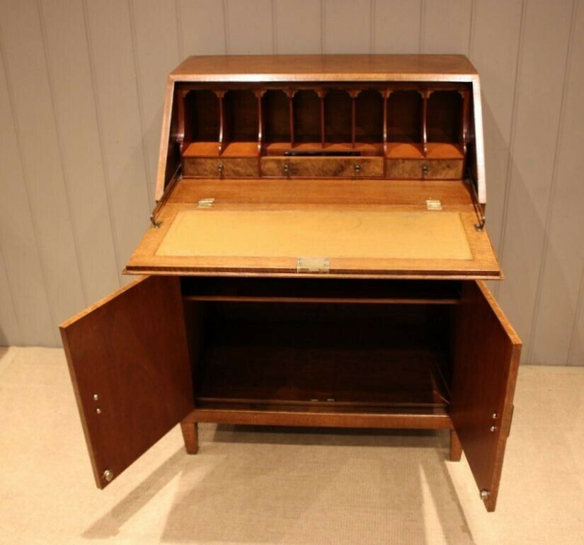 Light Oak Bureau, 1930s, Vintage photo vinterior