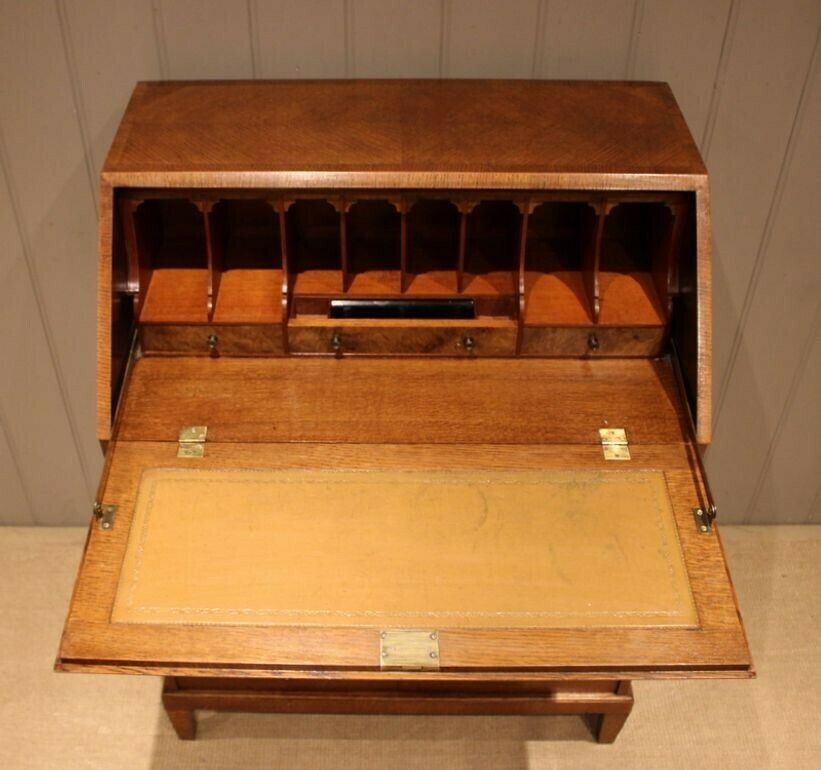Light Oak Bureau, 1930s, Vintage photo vintage