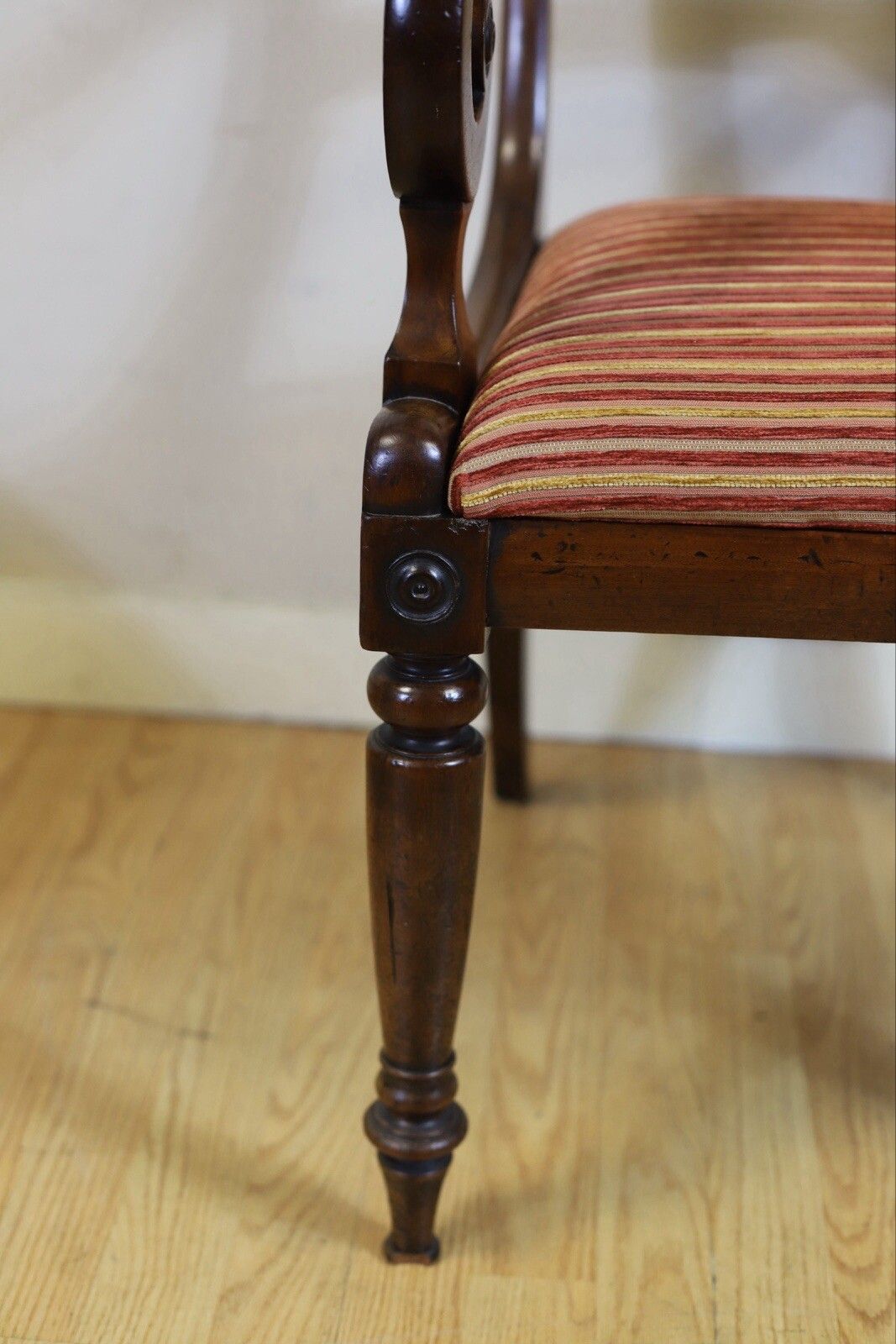 Furniture Lovely Set Of Six Bar Back Dining Chairs photo