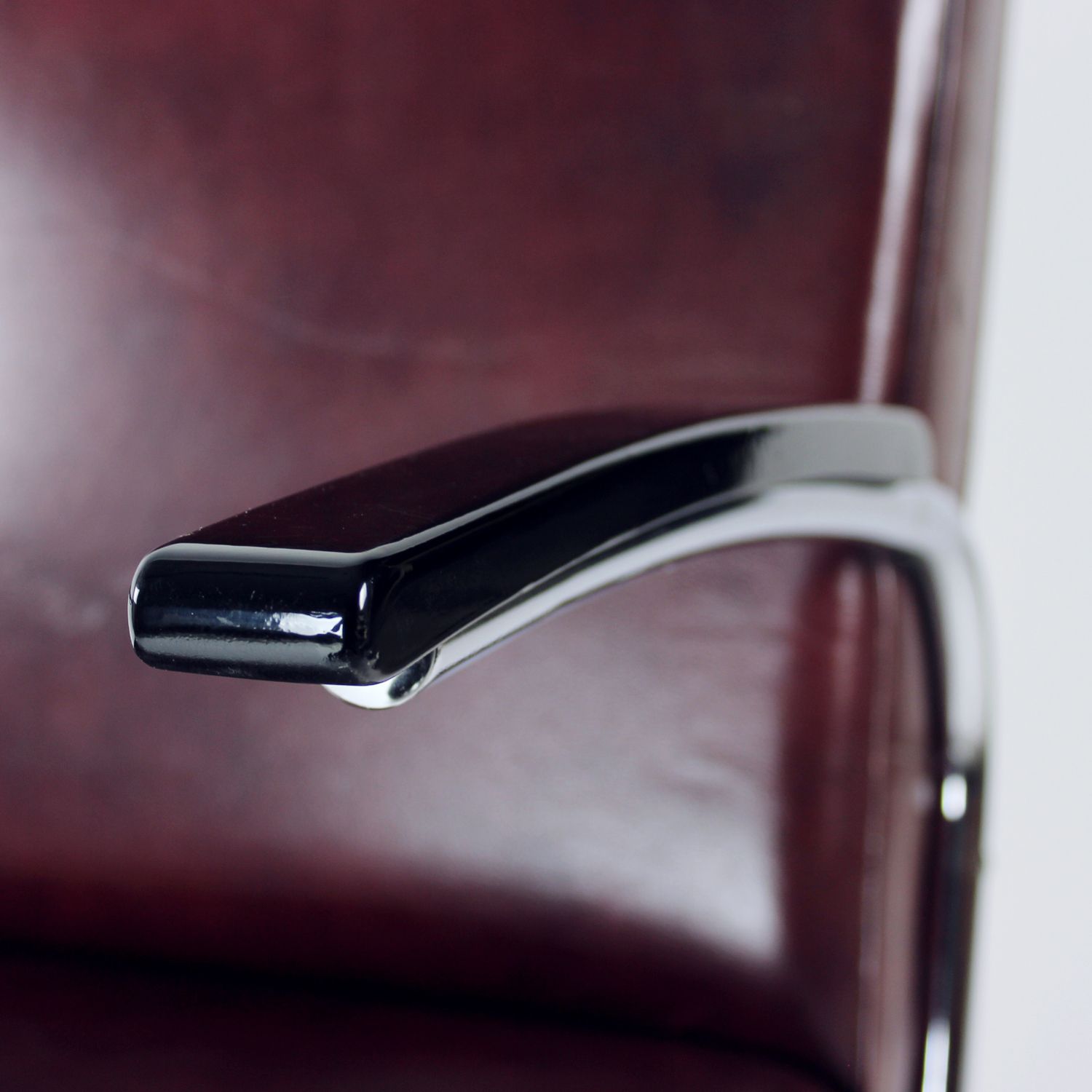 photo for sale Bauhaus Armchair In Chrome & Leather, Czechoslovakia 1930s
