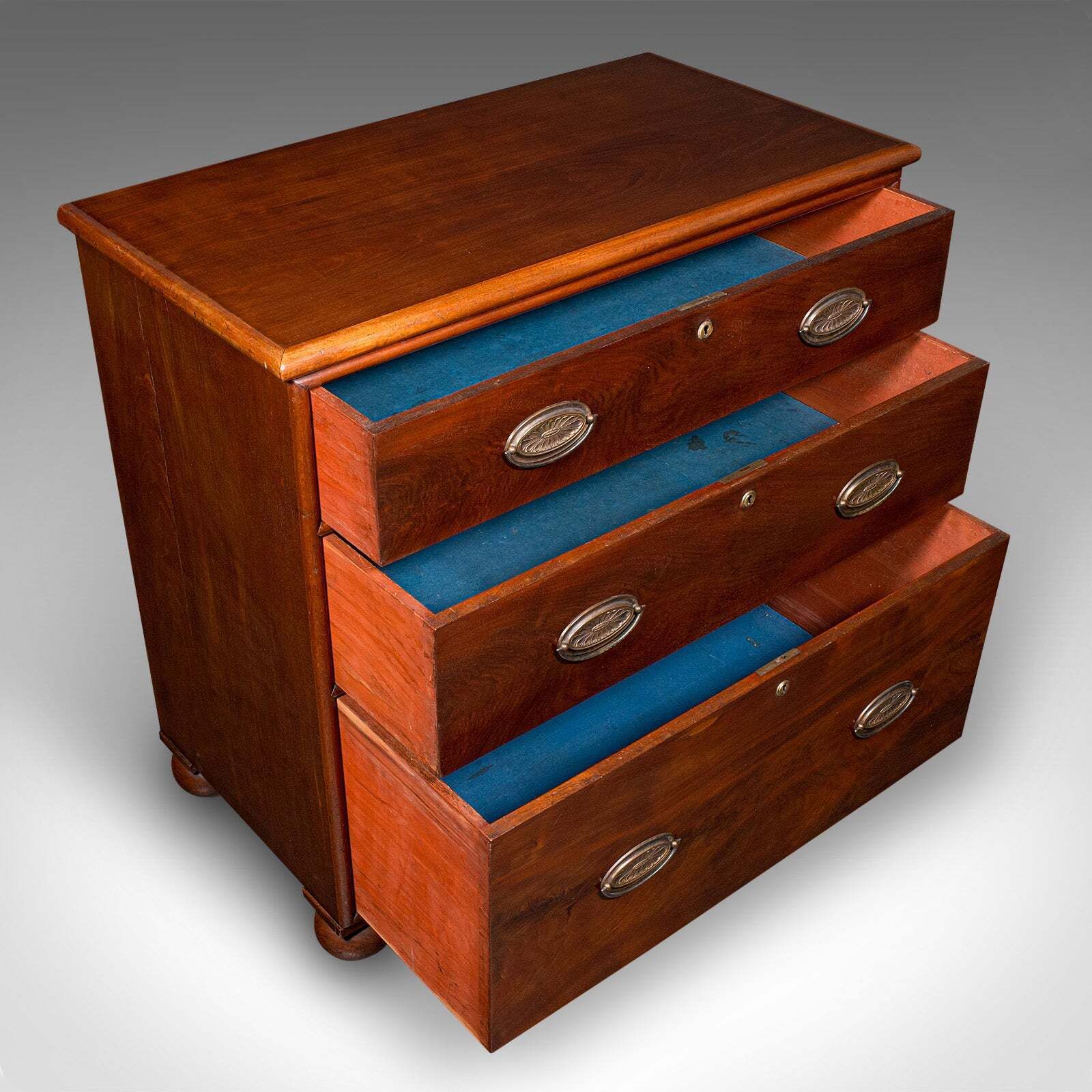 Antique Chest Of Drawers, English, Storage, Cot Drawer, Neoclassical, Victorian photo buy