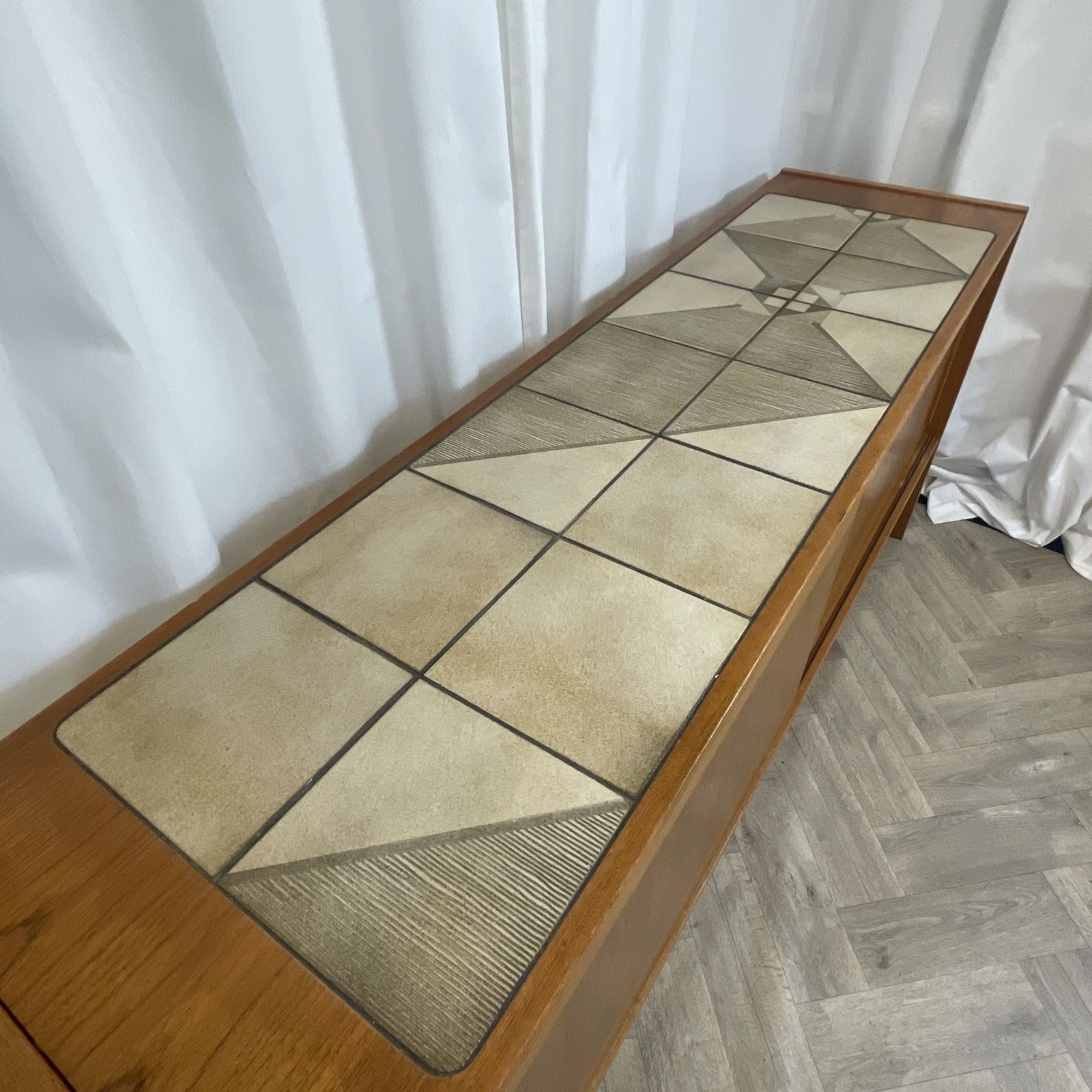 Vintage Danish Sideboard Poul Hermann Poulsen Gangso Mobler Denmark Tiled Rare photo 650.0