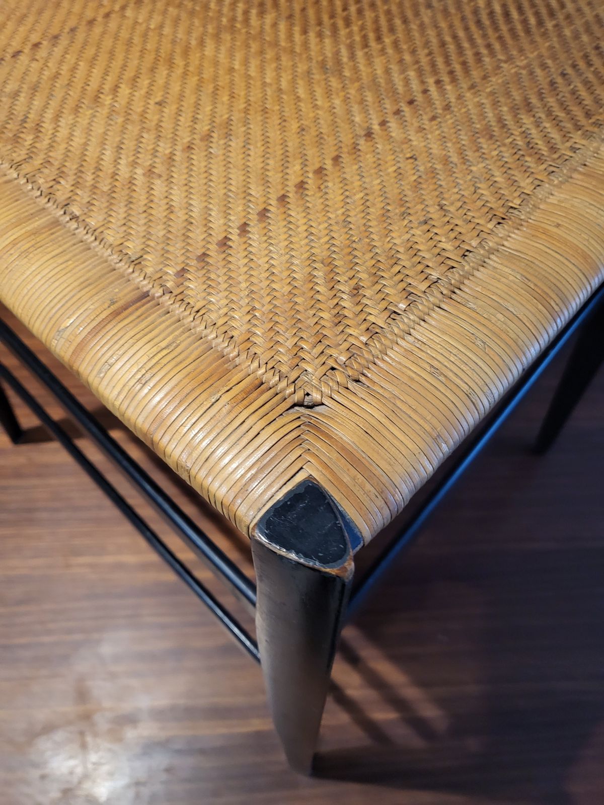 Gio Ponti Superleggera Chair, Ashwood And Rattan photo furniture
