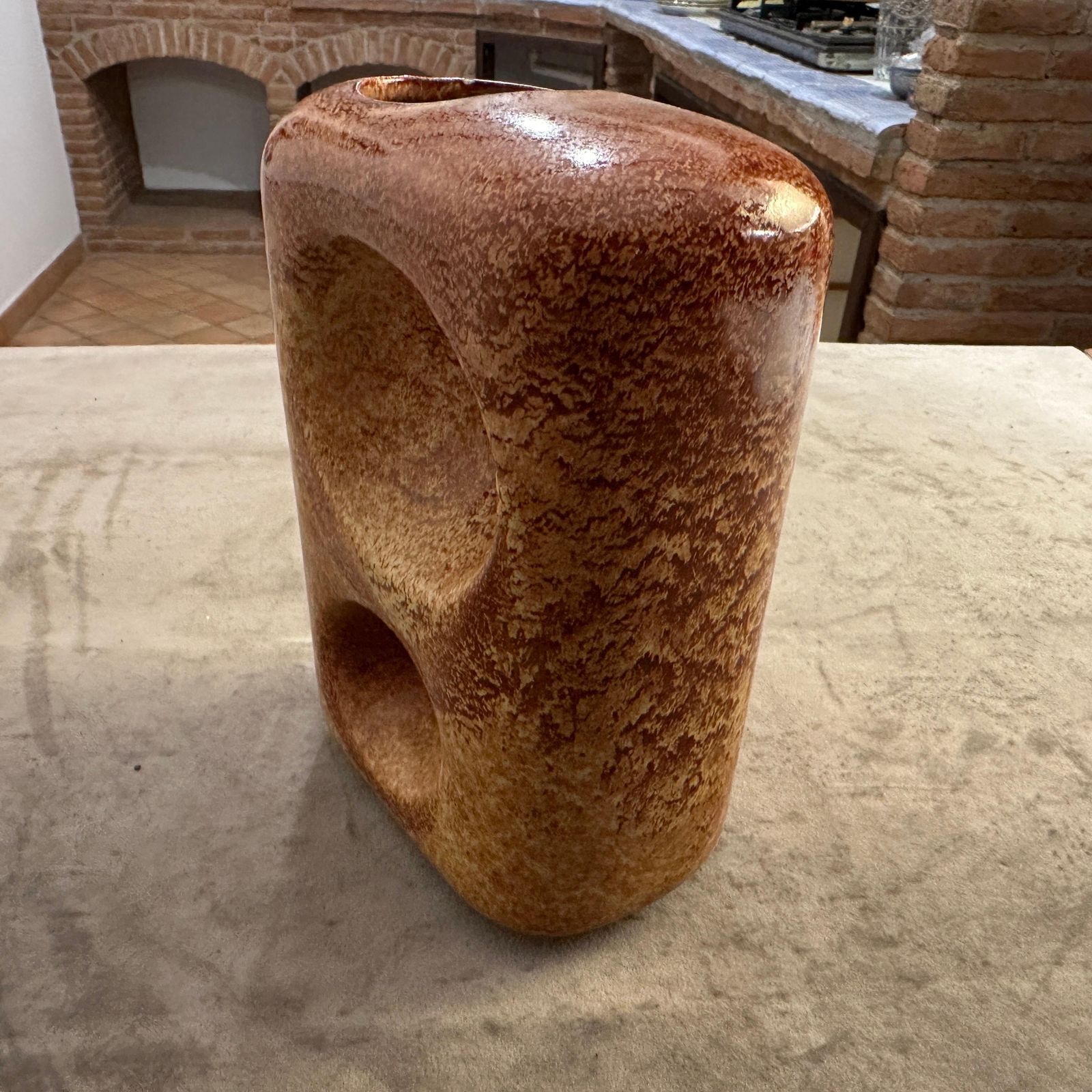 A 1970s Modernist Ceramic Italian Vase By Bertoncello photo buy