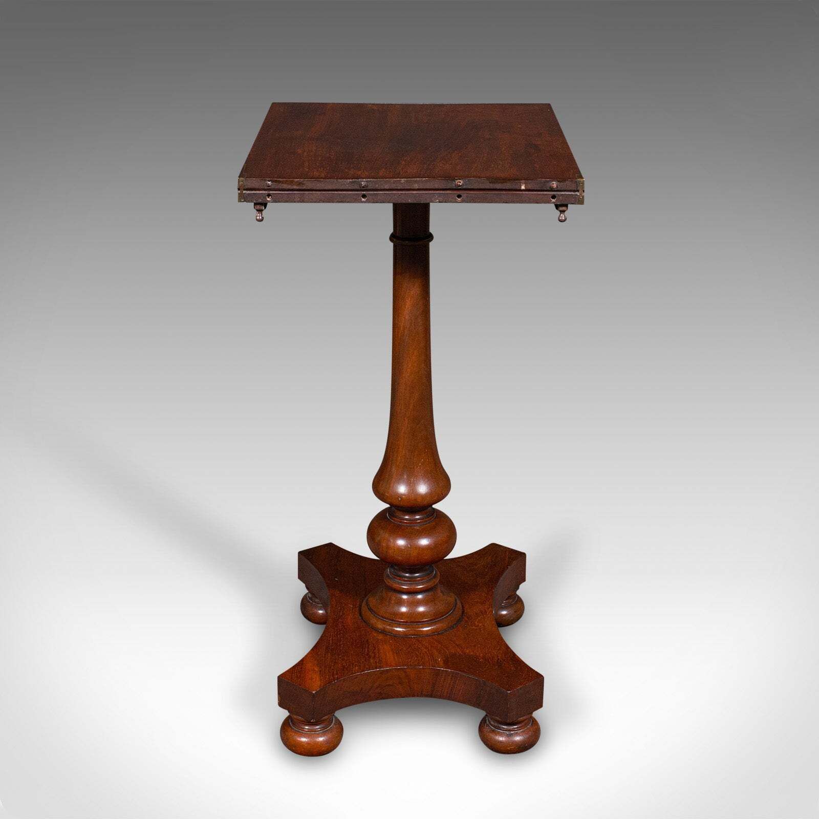 photo furniture Antique Calligrapher's Extending Table, English, Cantilever, Chairside, Regency