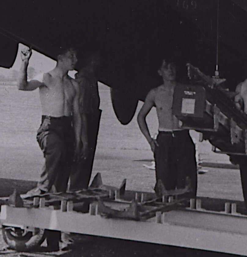 Charles E Brown Second World War Photograph, Lancaster Bomber   G For George photo Art