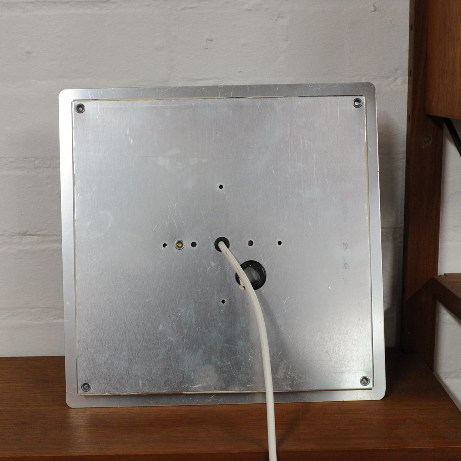 Pair Of Space Age Pyramid Wall Sconce Attributed To Hüstadt Leuchten, 1970s, Set Of 2 photo vintage
