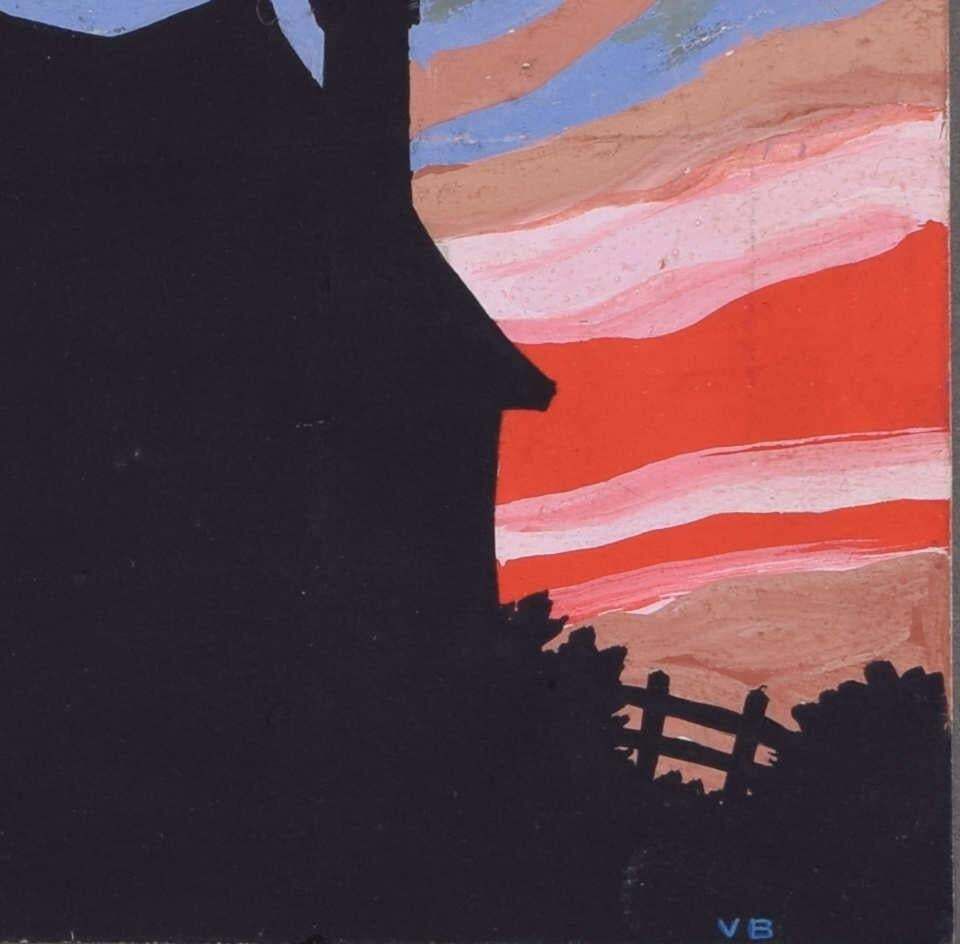 Vivian Bewick Night Must Fall, Original Vintage Book Cover photo 340.0