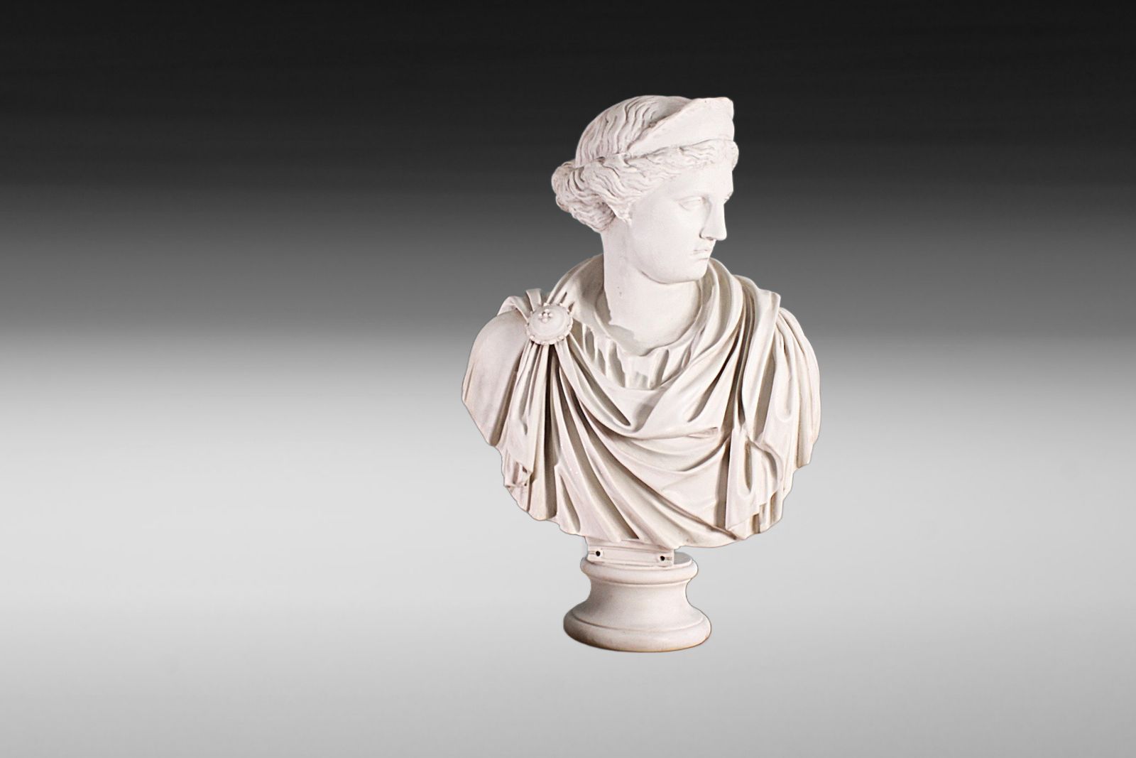 After Antique Vintage Marble Bust Anthony Redmile photo vintage