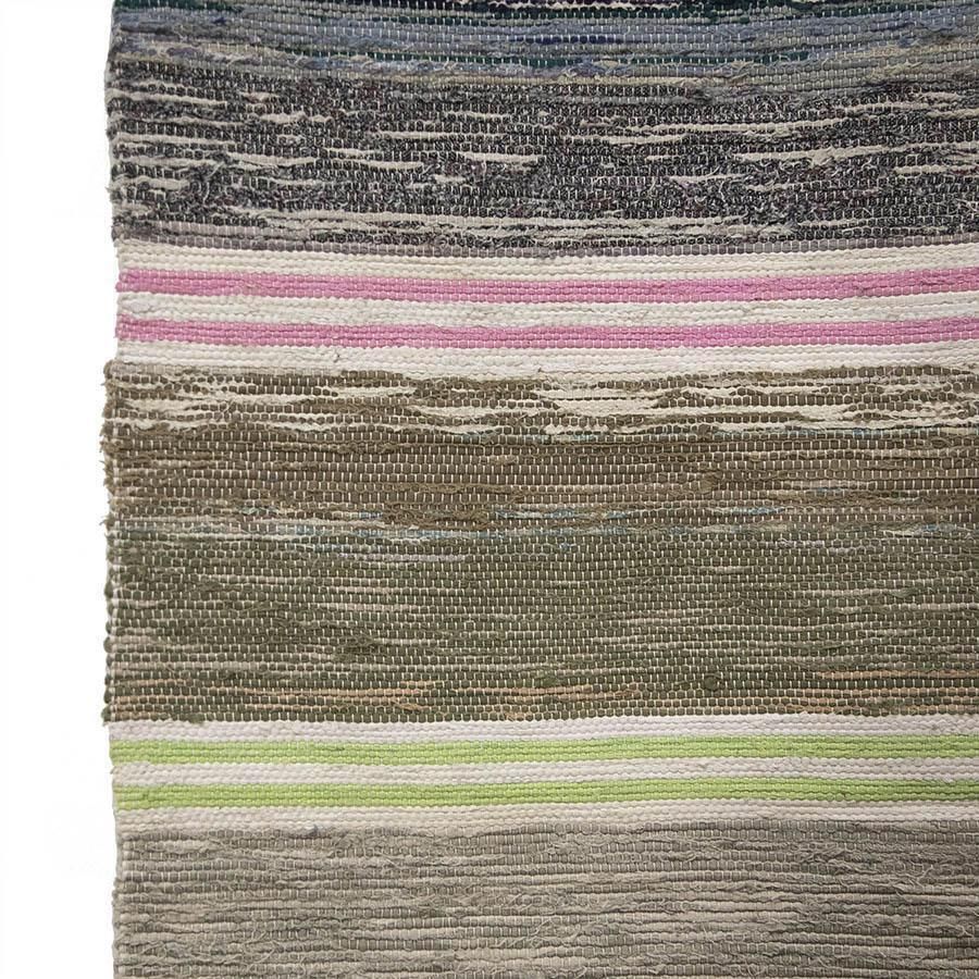 20th Century Swedish Rag Rug, Early 20th Century photo Textiles