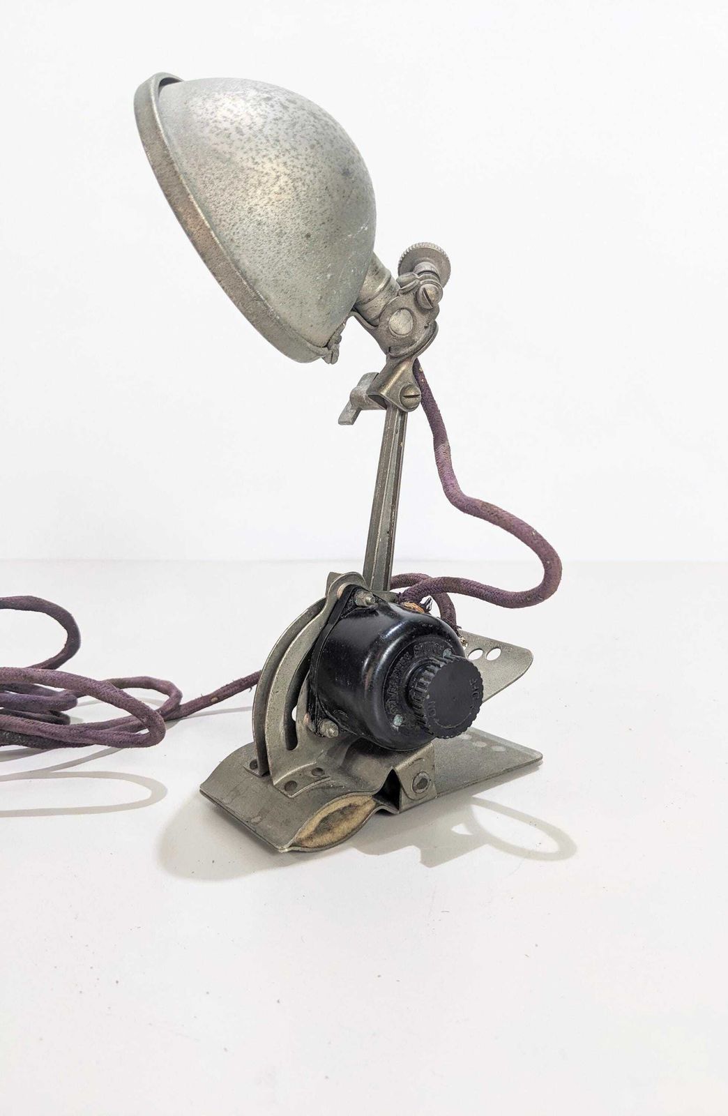 Ww2 Air Ministry Chart Board Lamp, Navigator's Light Used In Lancaster Bomber photo vintage
