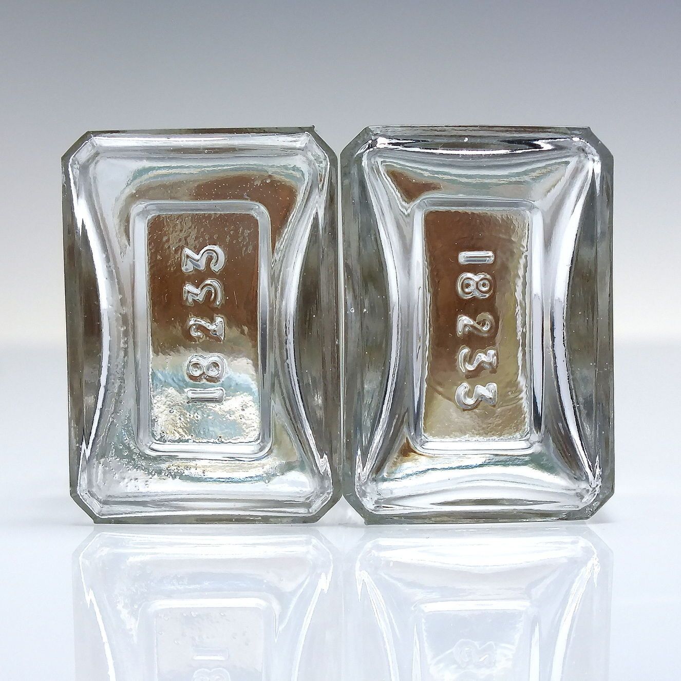 Art Deco Green Mother Of Pearl Glass Perfume Cologne Bottle Vanity Set C1930   In Original Box photo vinterior