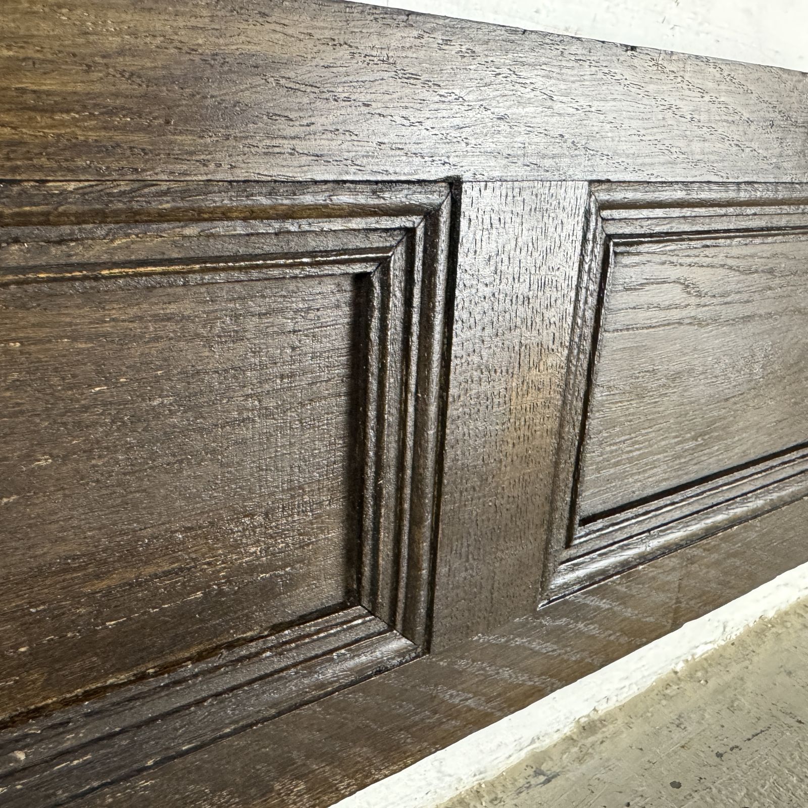 Small Section Of Antique Oak Wall Panelling photo 195.0