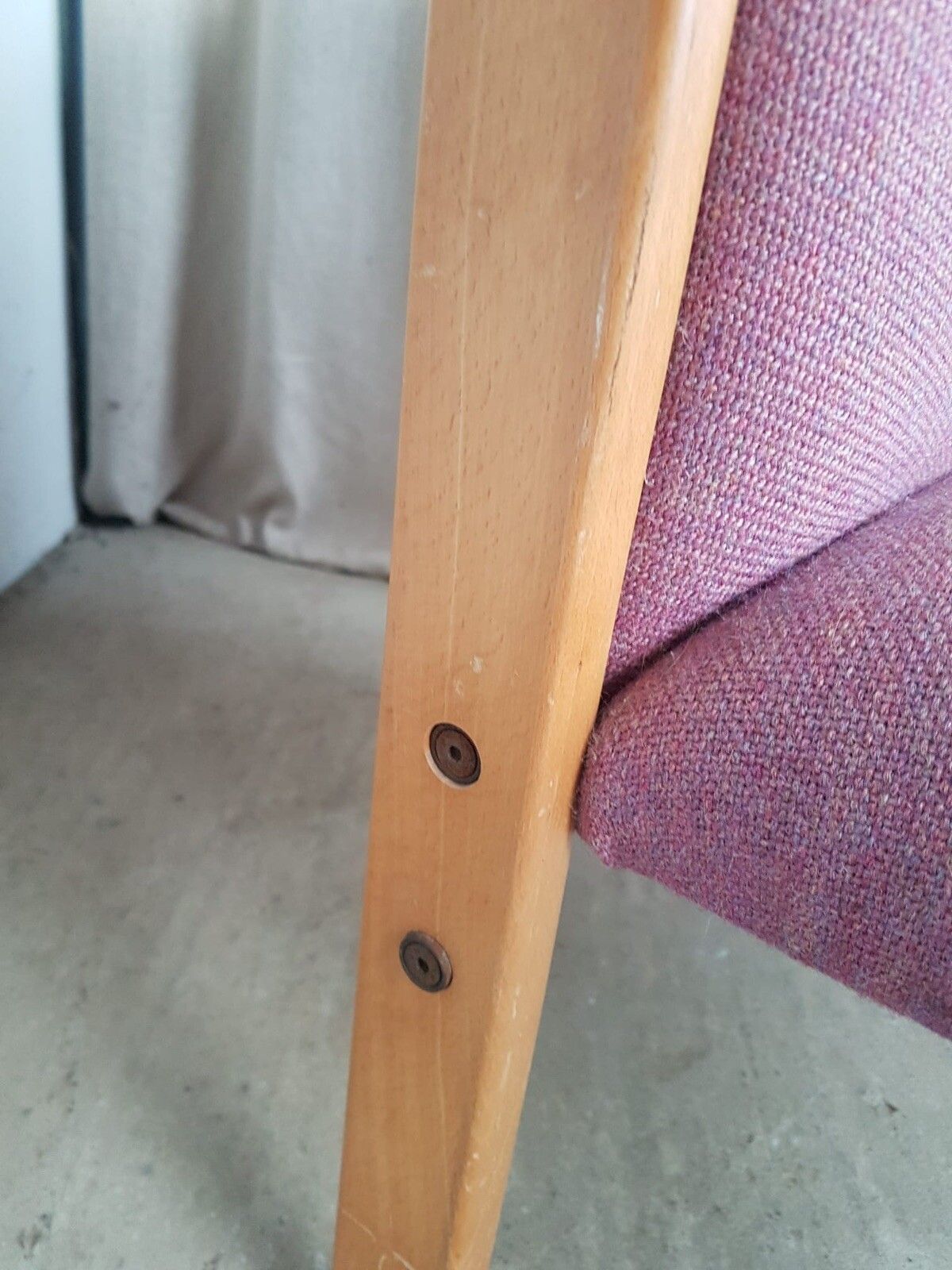 photo vinterior Vtg Late Pair Set 2 Mid Century Modernist Post Modern Studio Chairs Retro R685