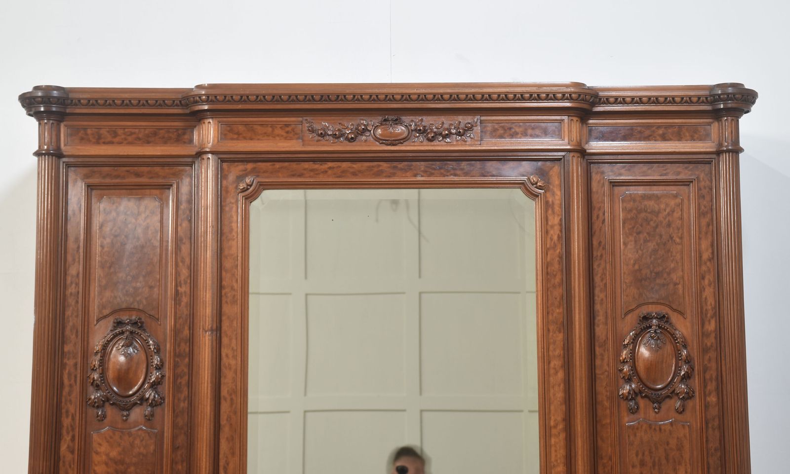 French Louis XVI Mahogany Armoire photo furniture