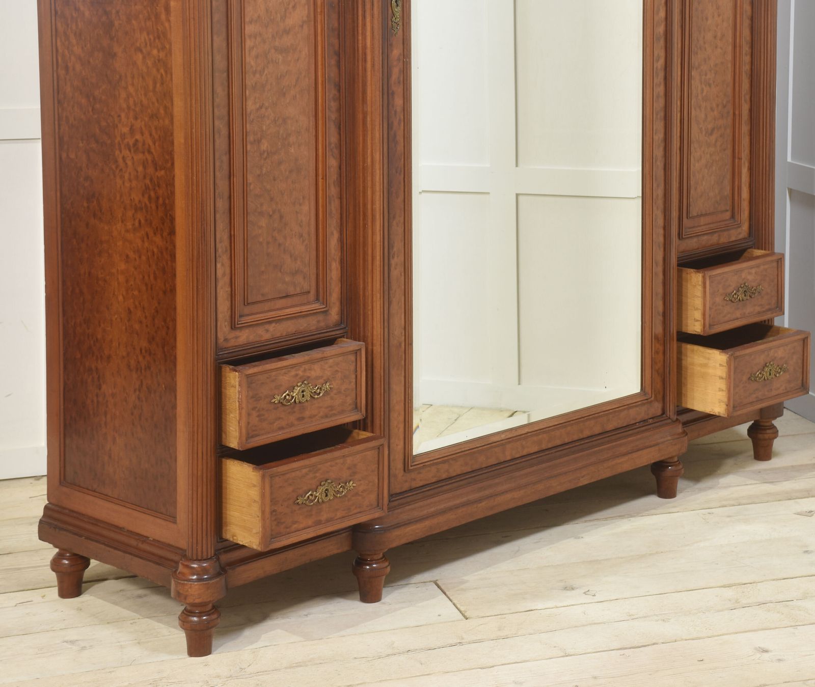 French Louis XVI Mahogany Armoire photo Furniture