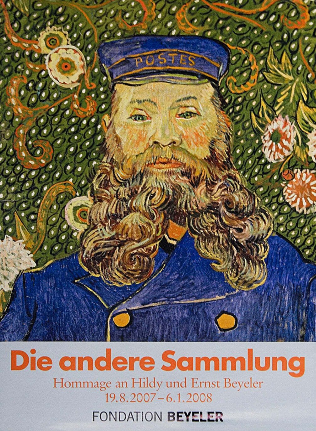 Vincent Van Gogh   Fondation Beyeler Original Vintage Poster